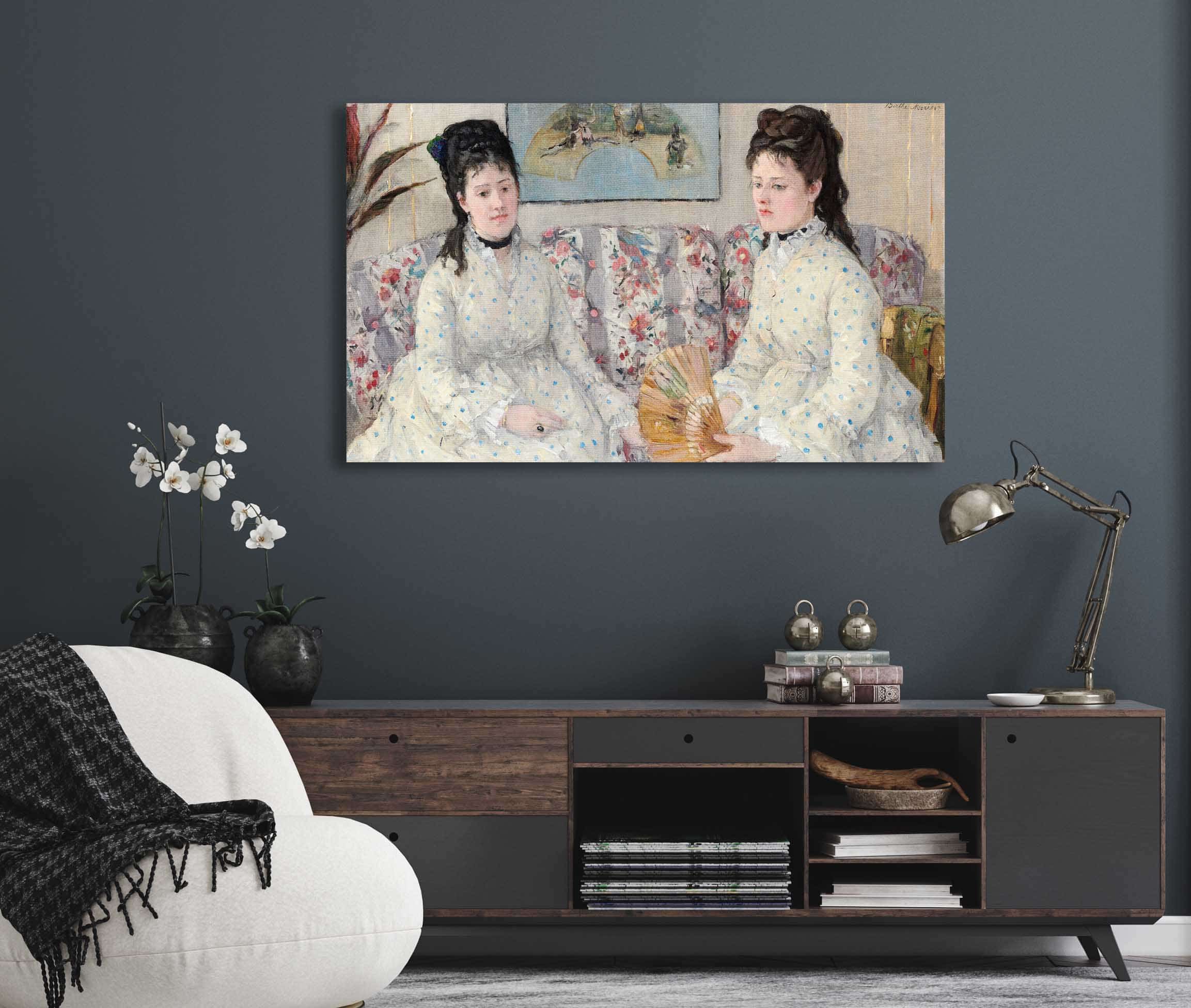 The Sisters by Berthe Morisot - Image 5
