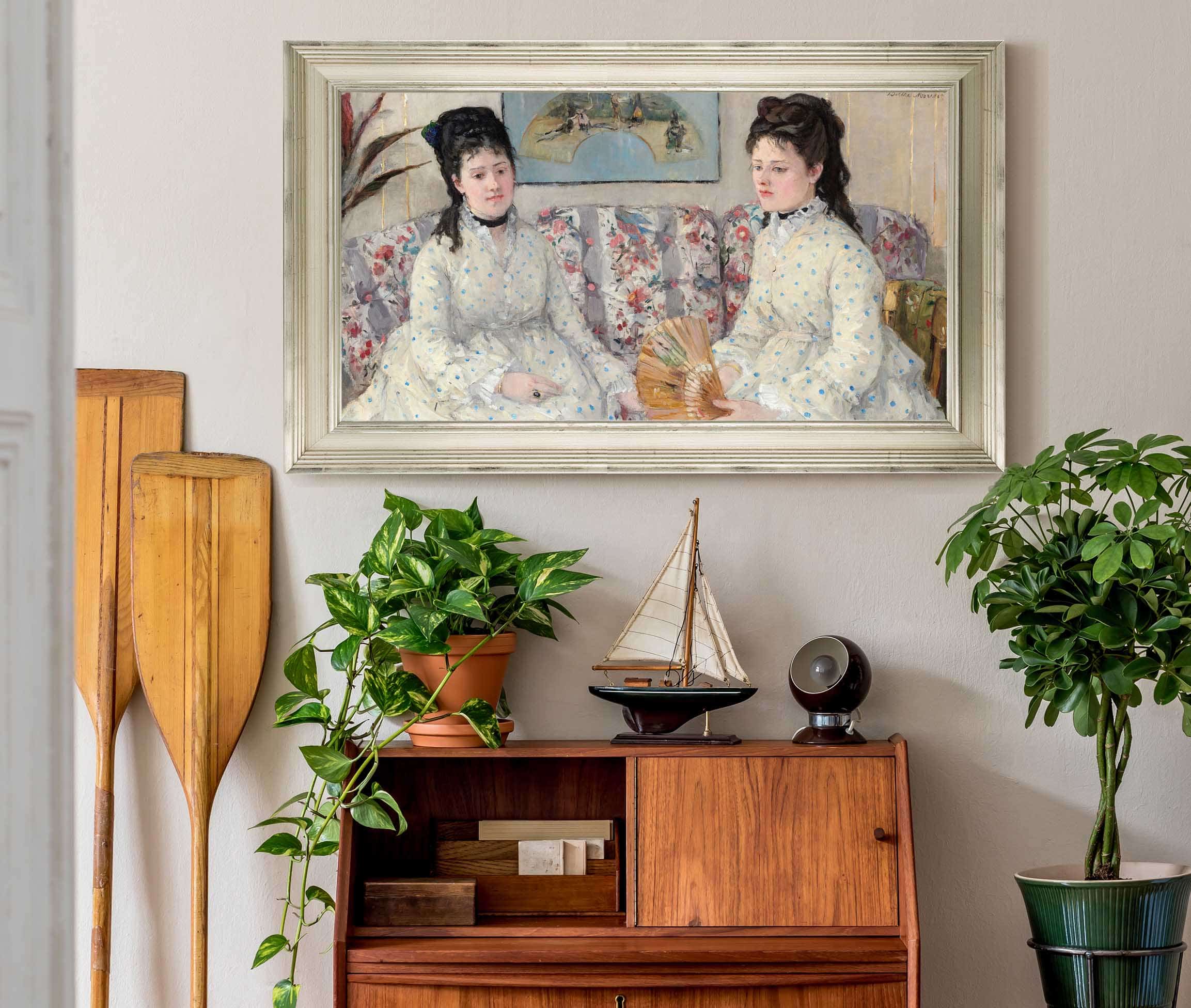 The Sisters by Berthe Morisot - Image 6