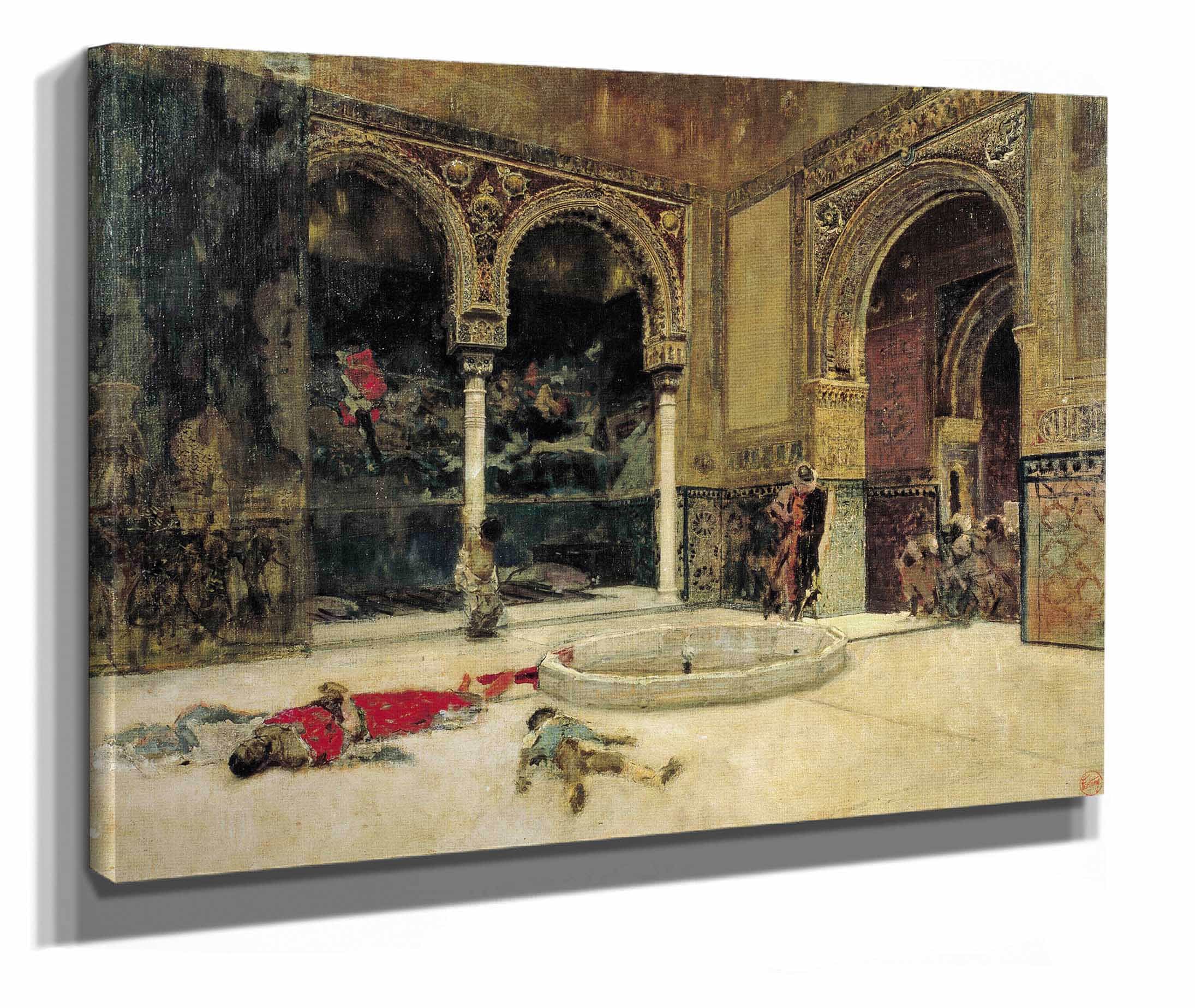 The Slaying Of The Abencerrajes by Mariano Fortuny Marsal - Image 2