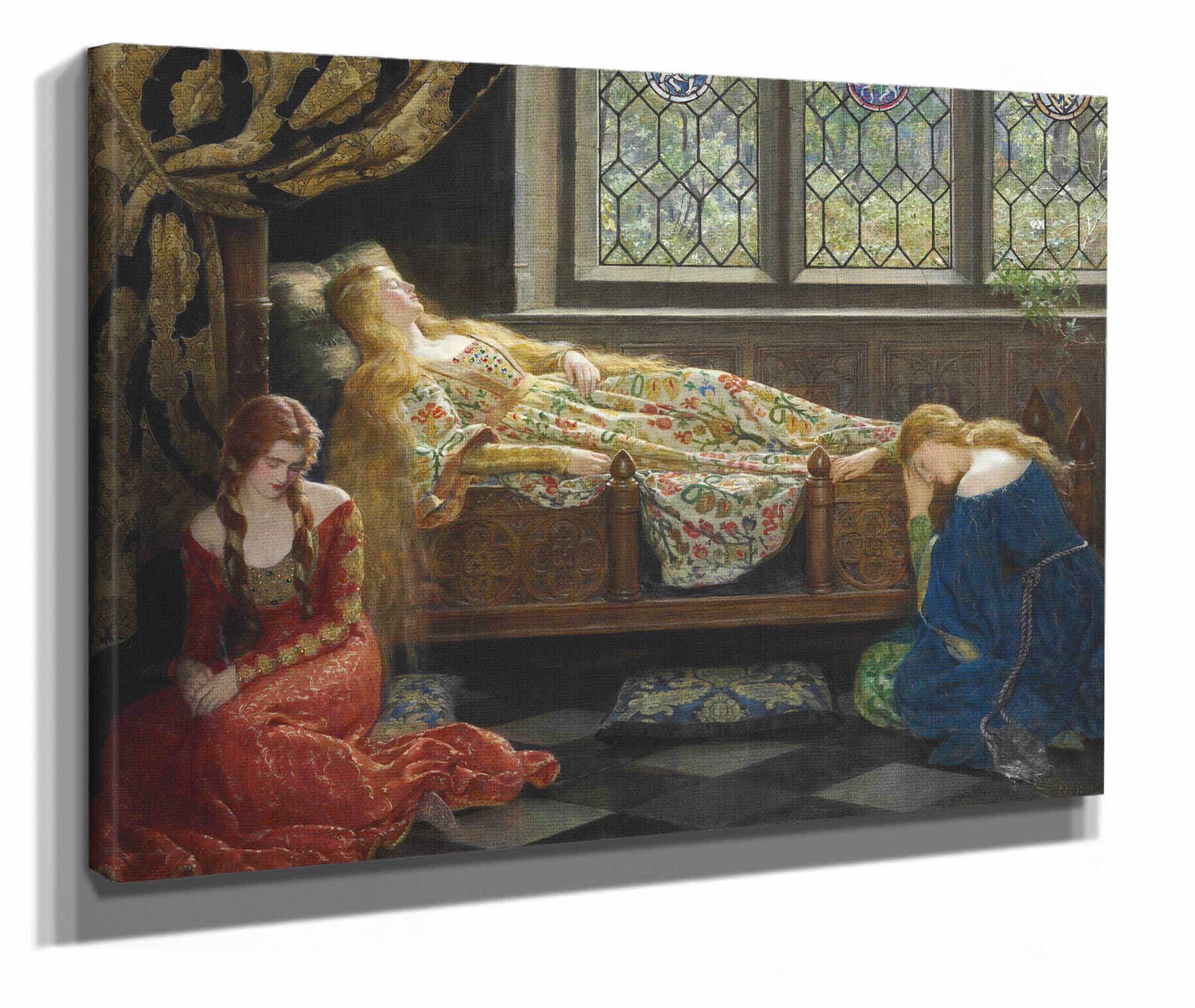 The Sleeping Beauty by John Collier - Image 2
