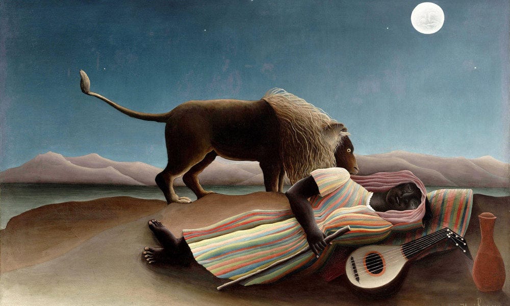 The Sleeping Gypsy La Zingara Addormentata By Henri Rousseau - Image 7