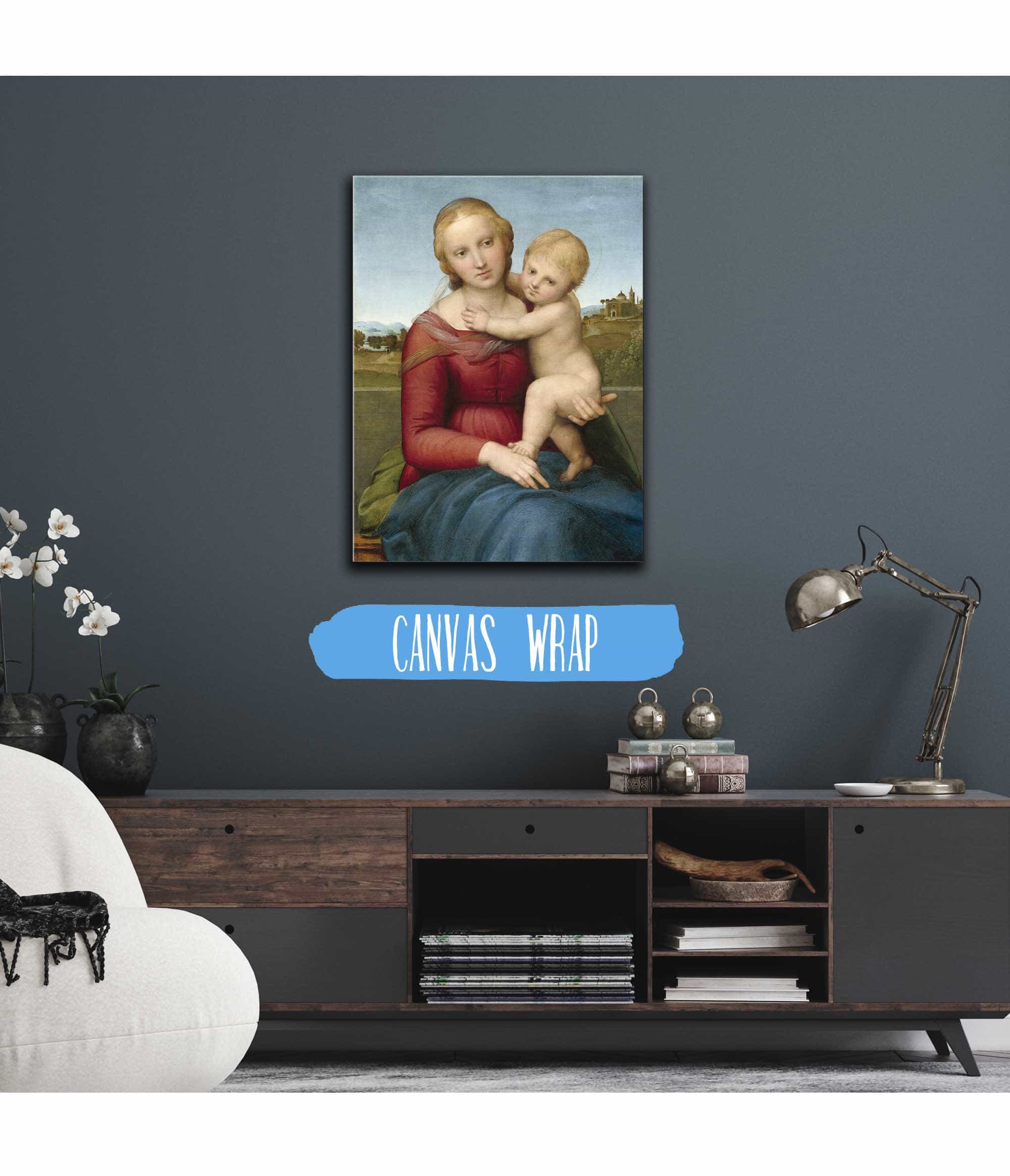 The Small Cowper Madonna by Raphael - Image 3