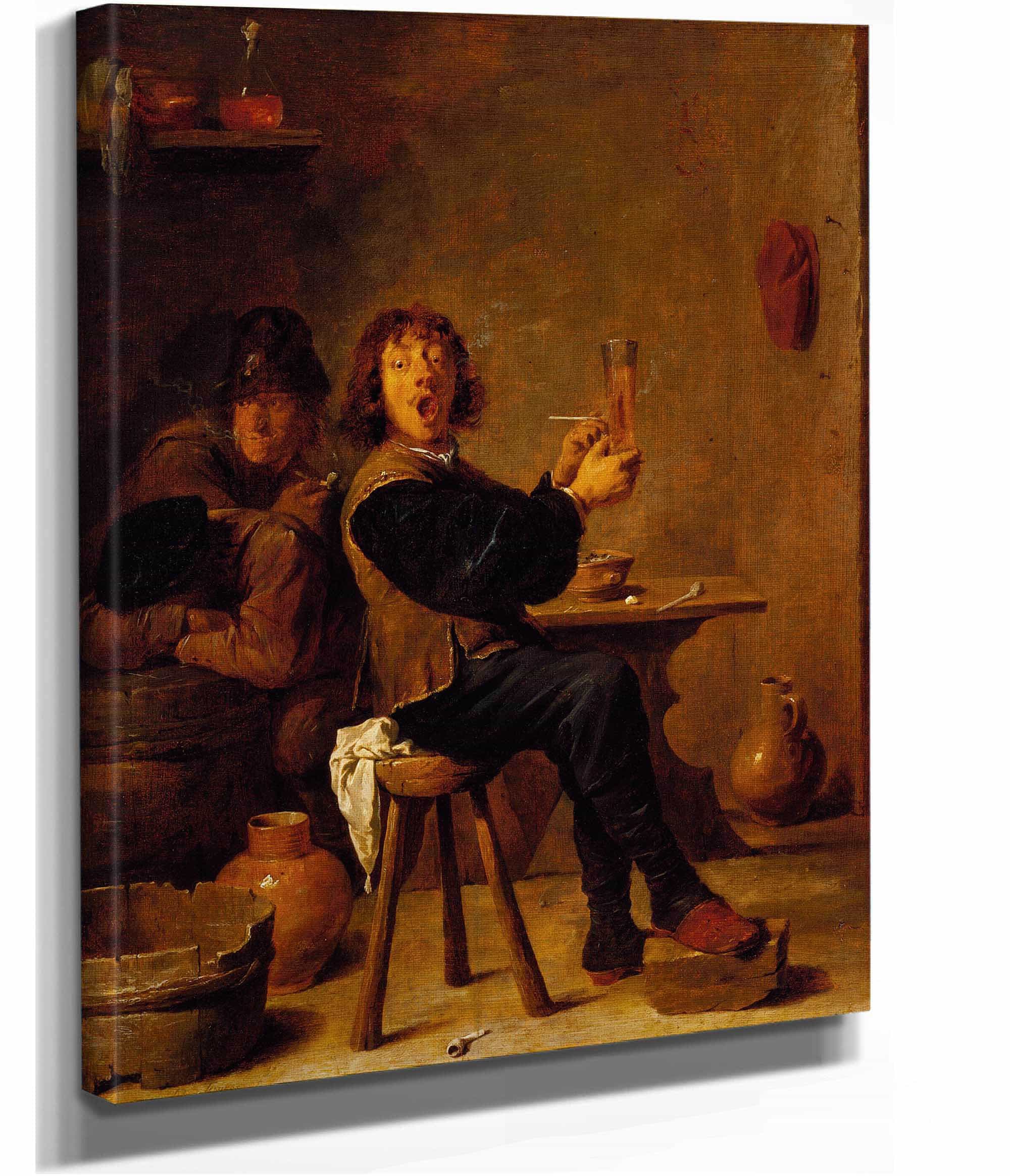 The Smoker by David Teniers The Younger - Image 2
