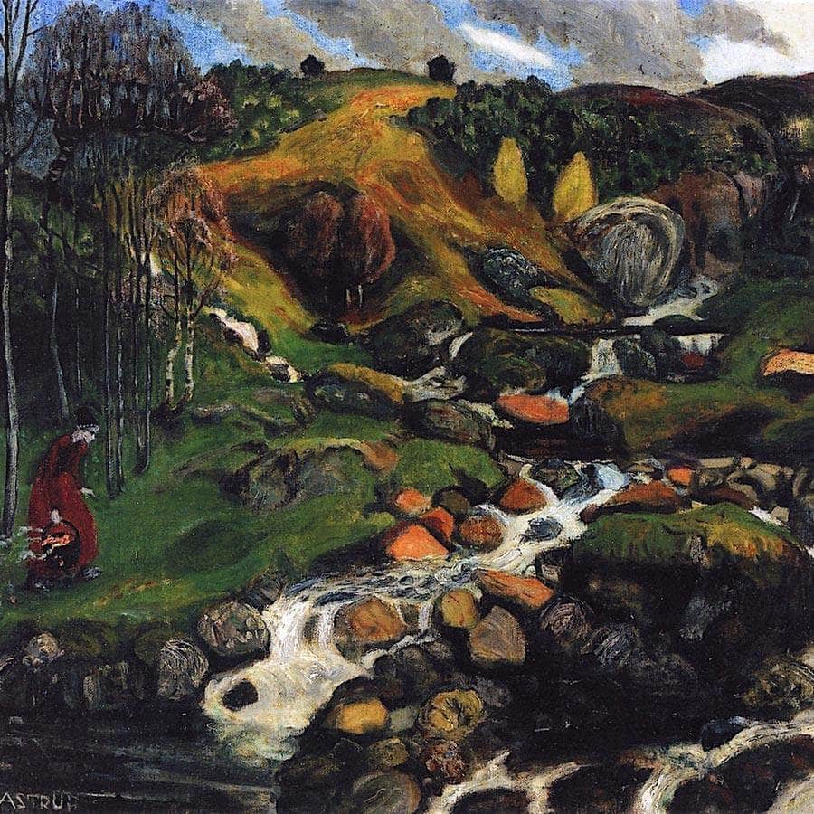 The Soil Becomes Warmer By Nicolai Astrup - Image 5
