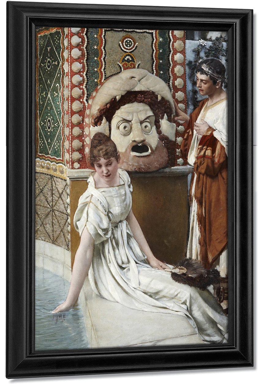The Sole Witness 1898 By Adolf Hiremy Hirschl - Image 7