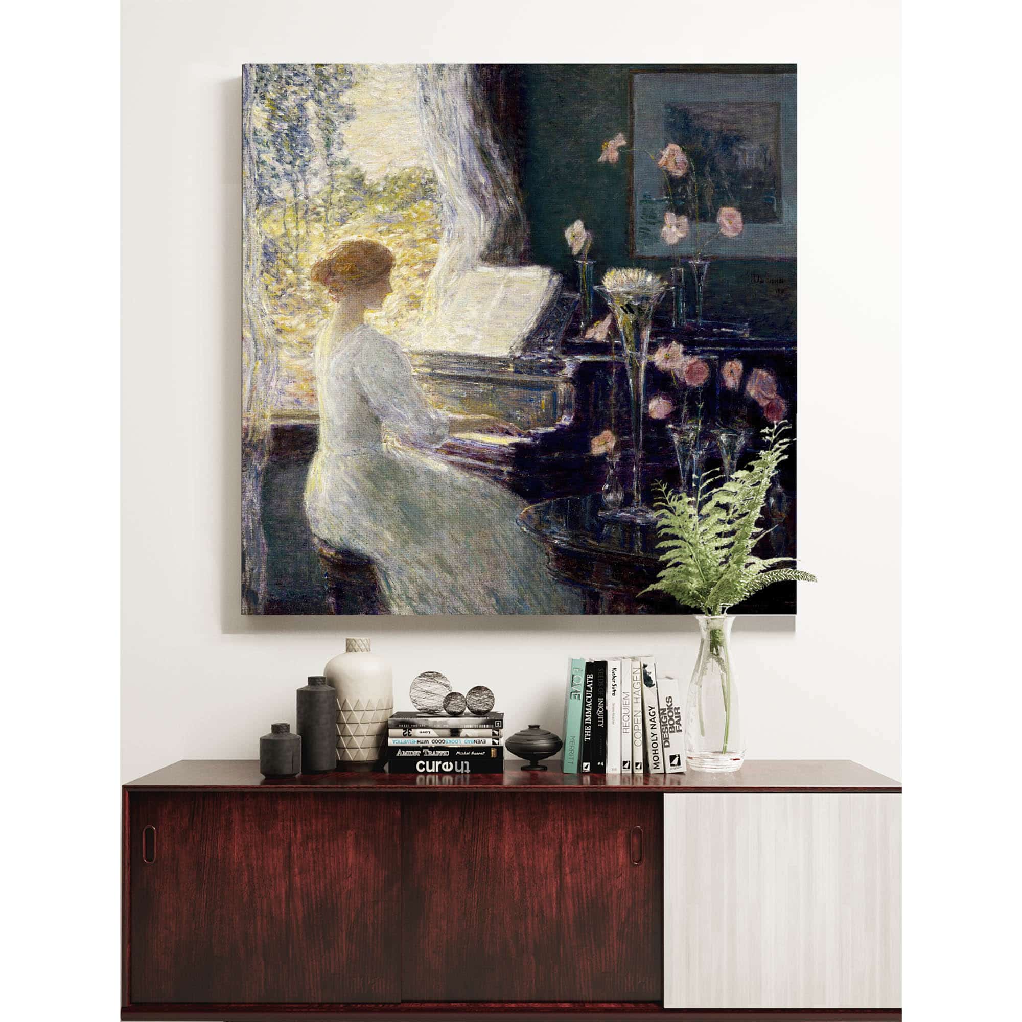 The Sonata by Childe Hassam - Image 5