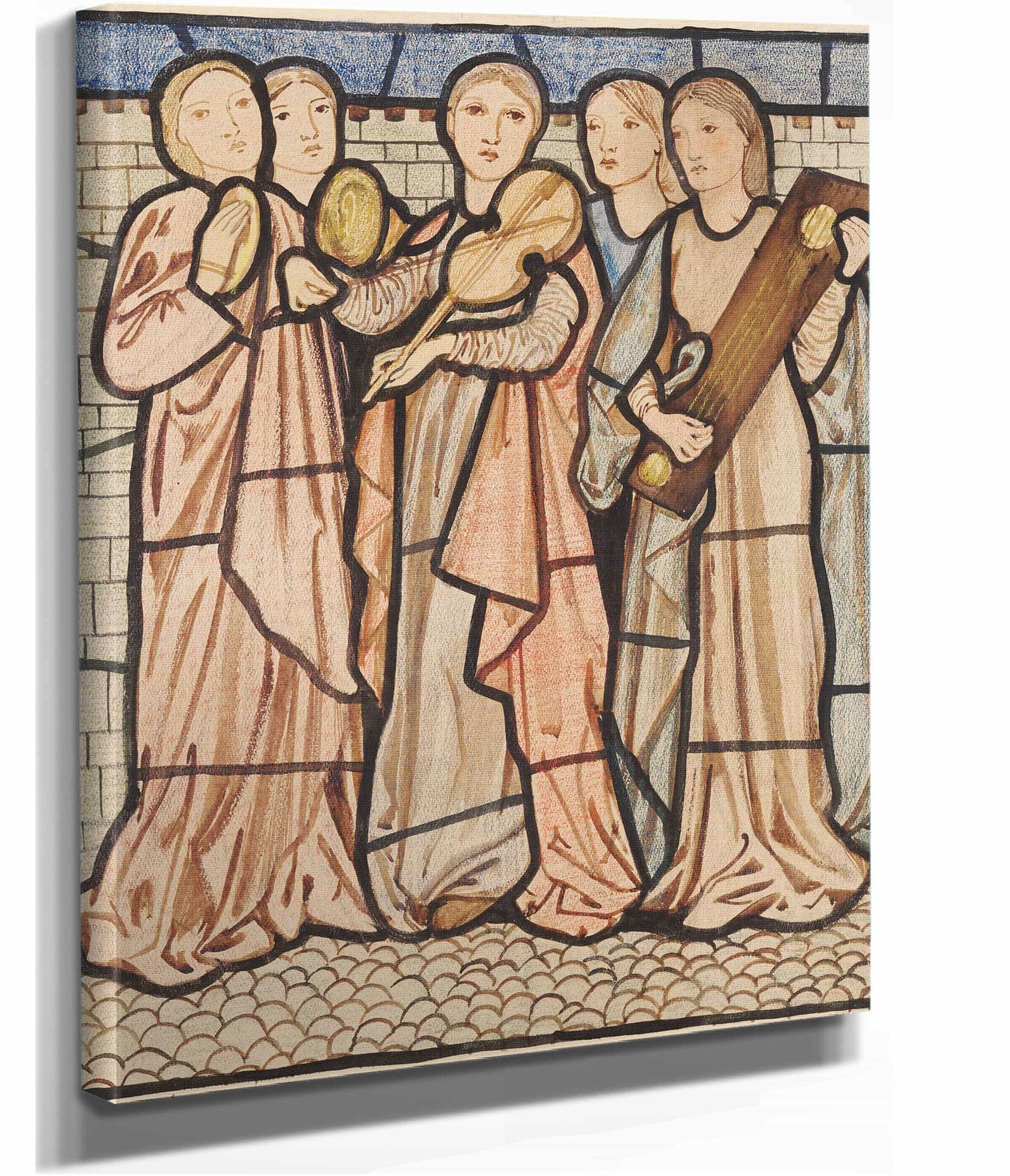 The Song Of Solomon I Charge You O Daughters Of Jerusalem by Sir Edward Coley Burne Jones - Image 2