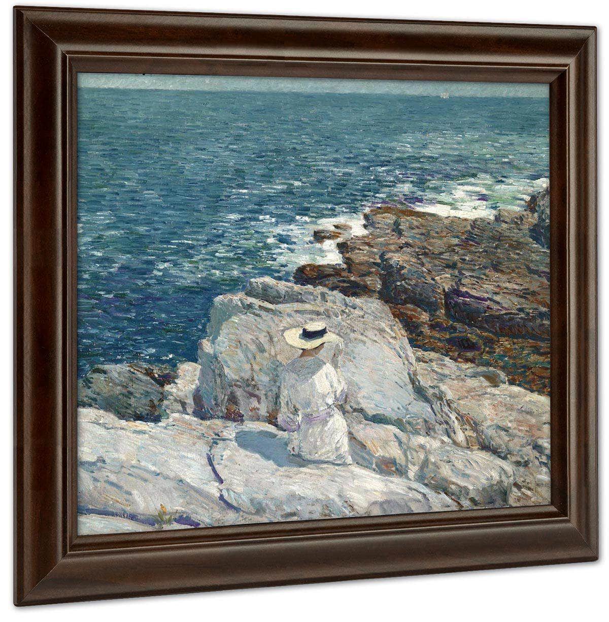 The South Ledges, Appledore By Childe Hassam - Image 4