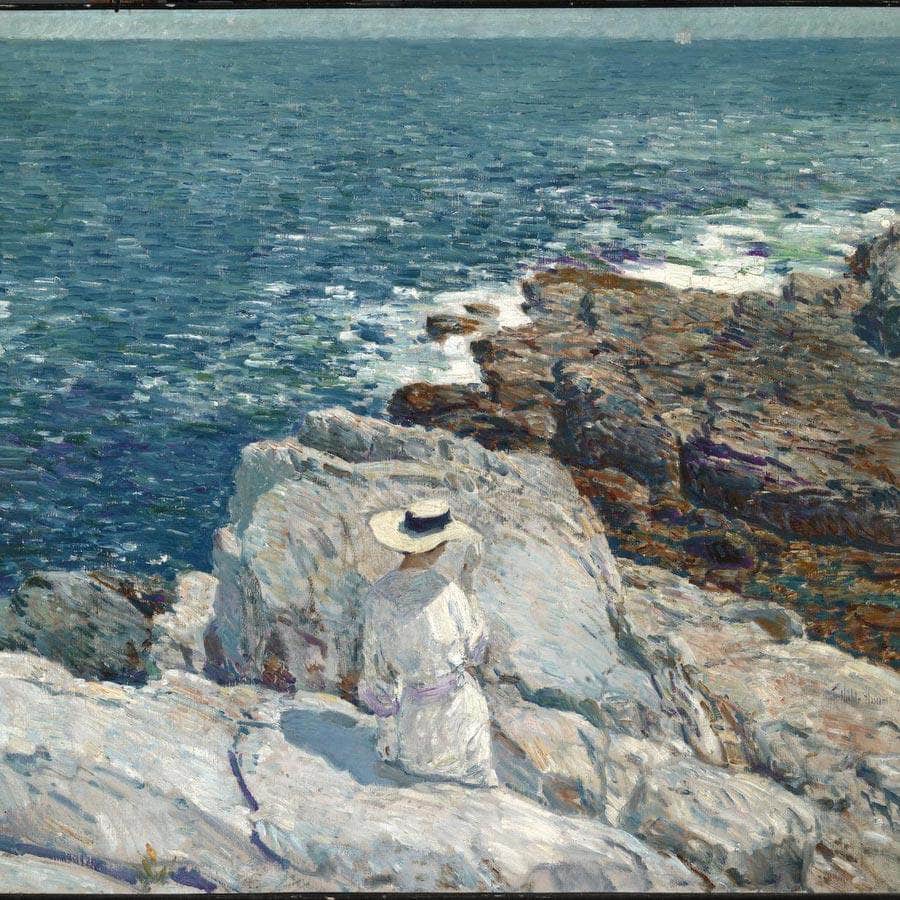 The South Ledges, Appledore By Childe Hassam - Image 5
