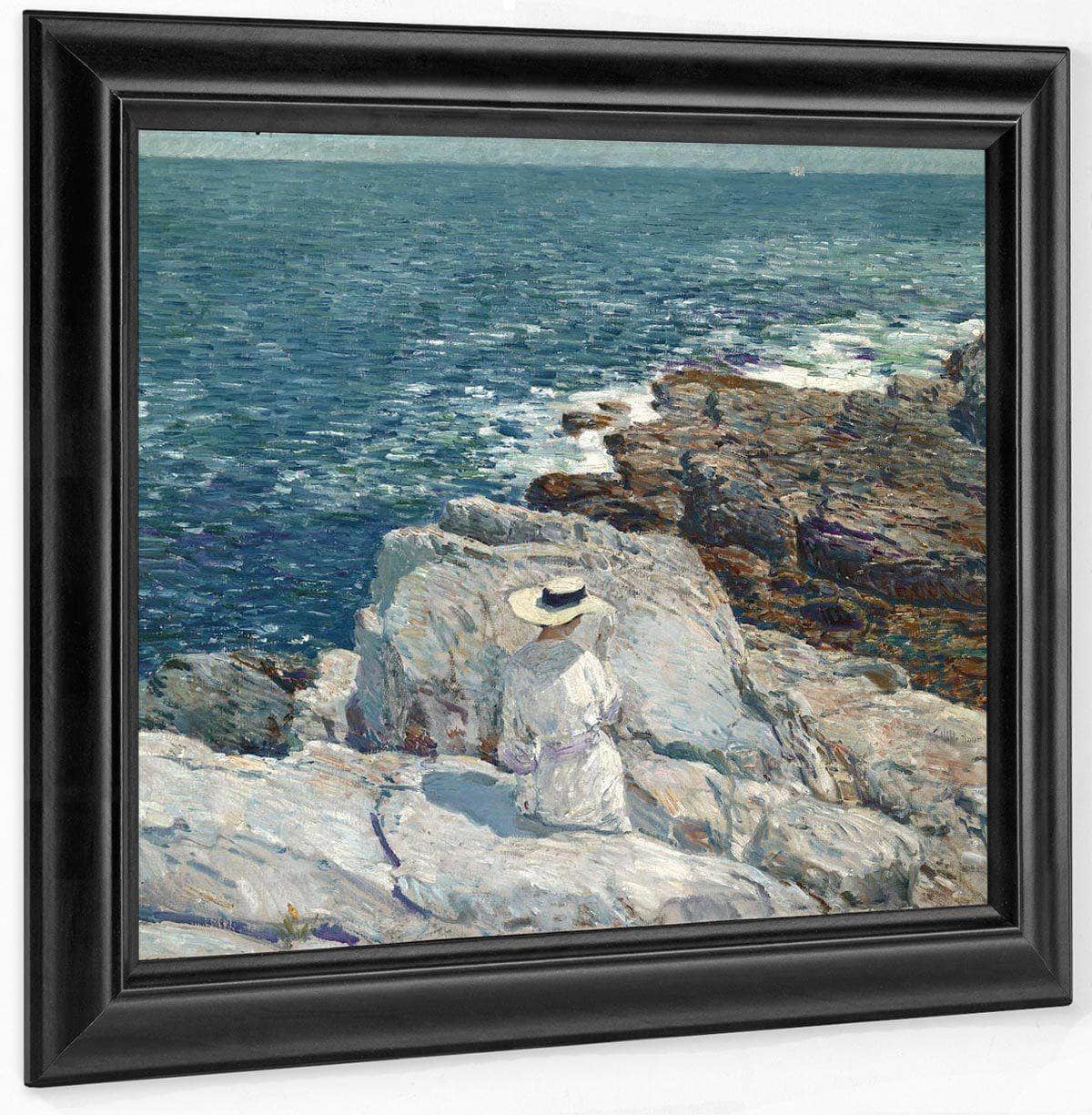 The South Ledges, Appledore By Childe Hassam - Image 6