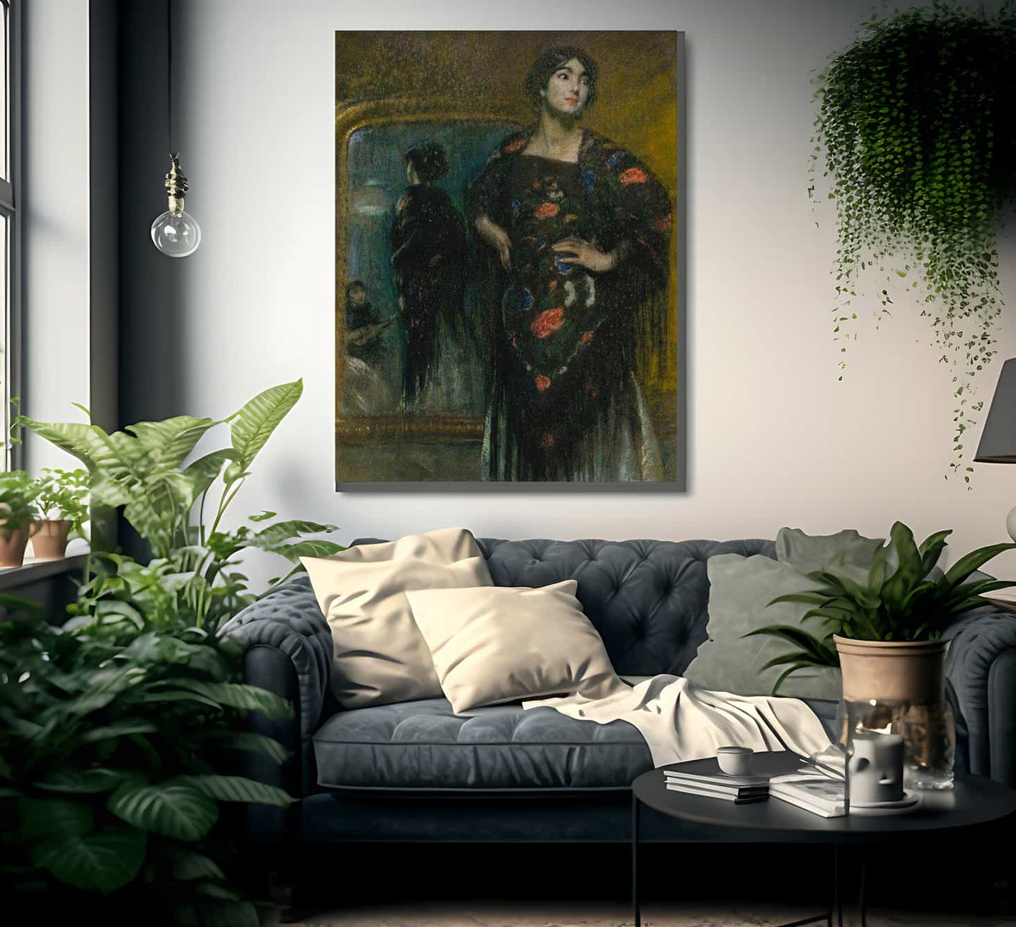 The Spanish Shawl By Alice Pike Barney - Image 2