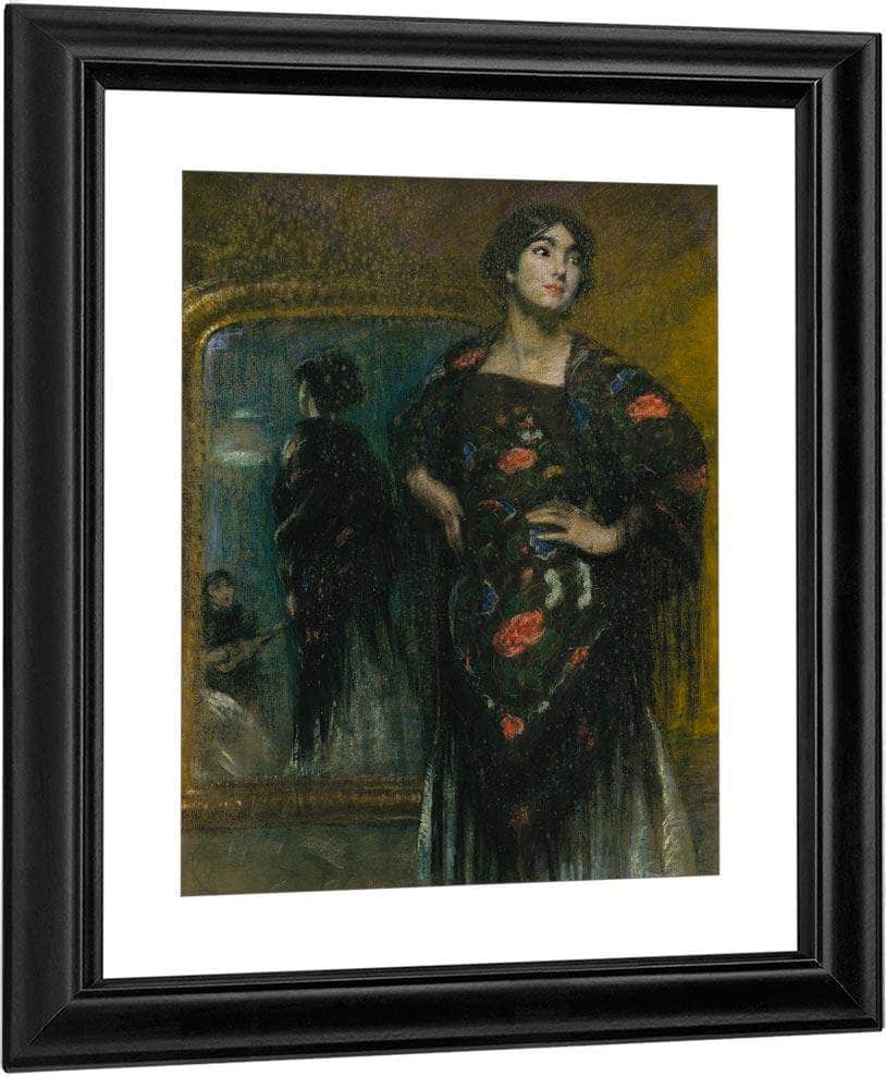 The Spanish Shawl By Alice Pike Barney - Image 3