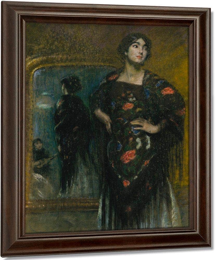 The Spanish Shawl By Alice Pike Barney - Image 5