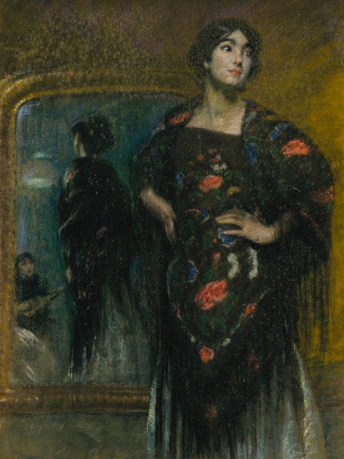 The Spanish Shawl By Alice Pike Barney - Image 6