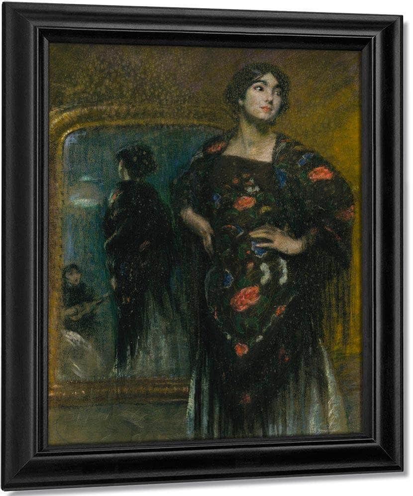 The Spanish Shawl By Alice Pike Barney - Image 7