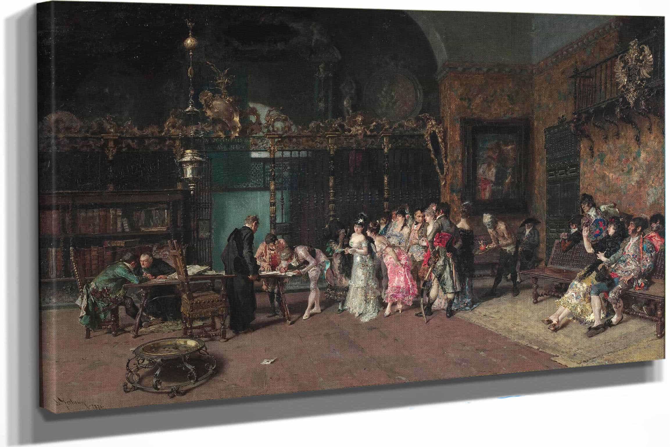The Spanish Wedding by Mariano Fortuny Marsal