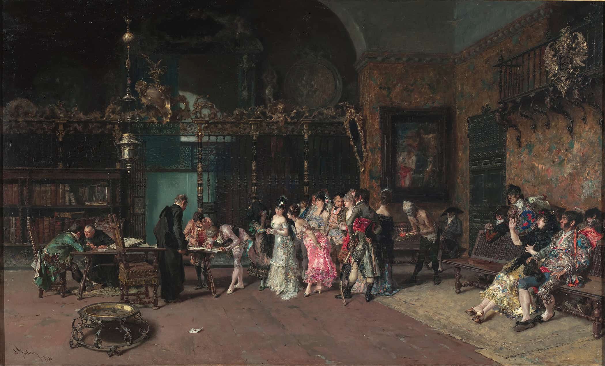 The Spanish Wedding by Mariano Fortuny Marsal - Image 2