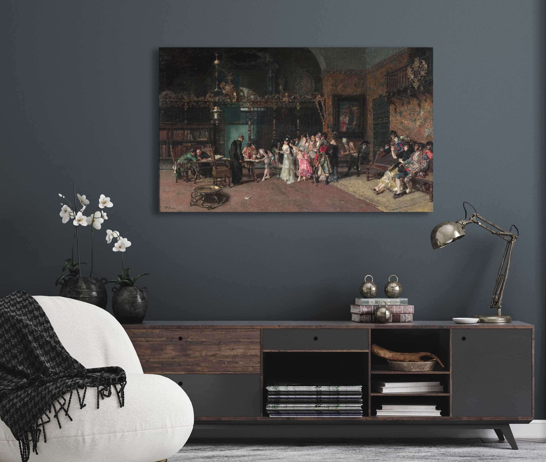 The Spanish Wedding by Mariano Fortuny Marsal - Image 5