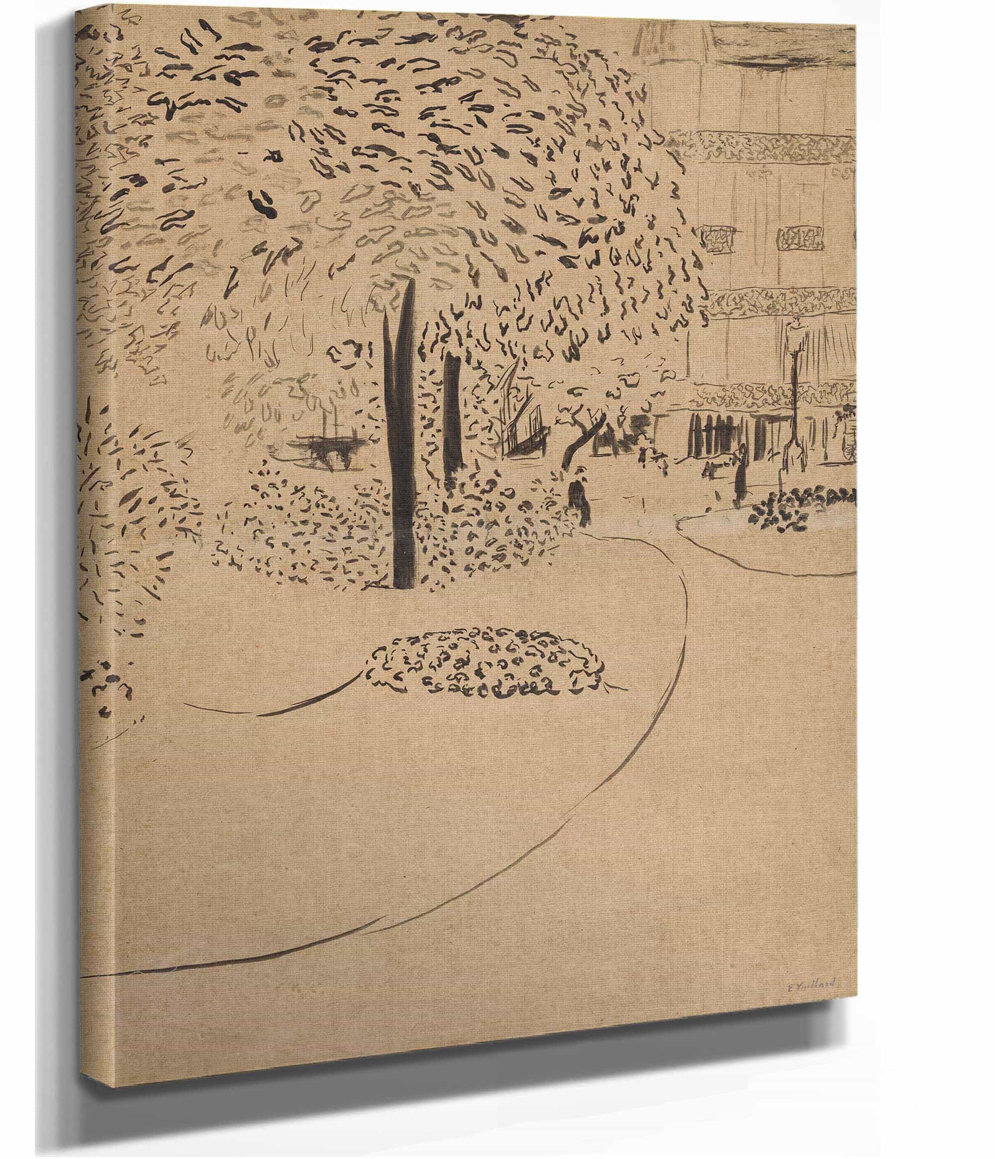 The Square by Edouard Vuillard - Image 2
