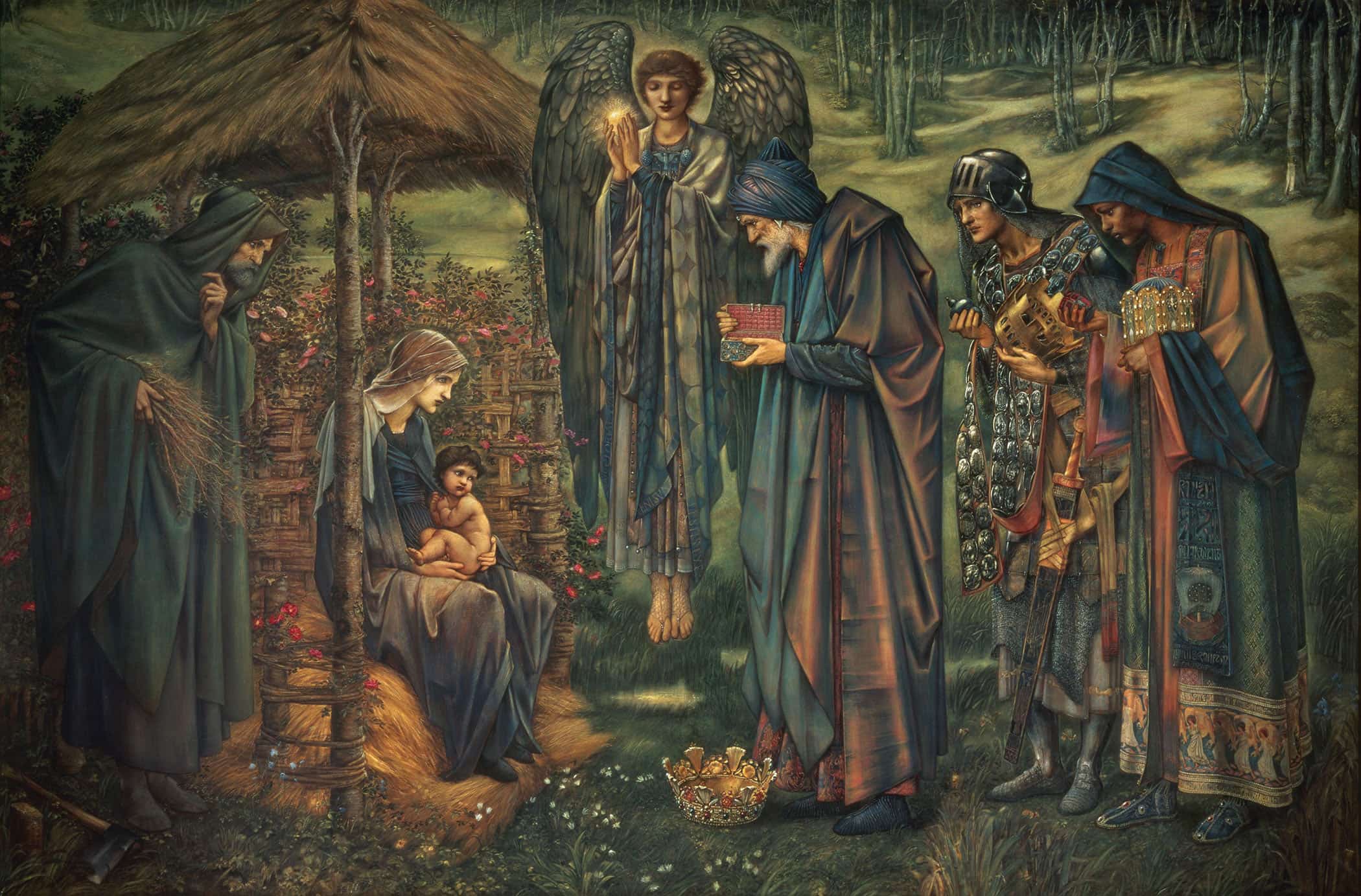 The Star Of Bethlehem by Sir Edward Coley Burne Jones - Image 2