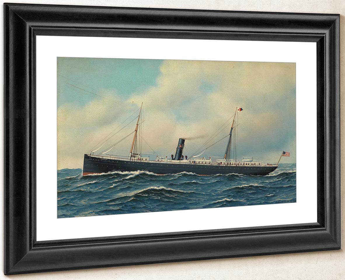 The Steamship Concho 1904 By Antonio Jacobsen - Image 4