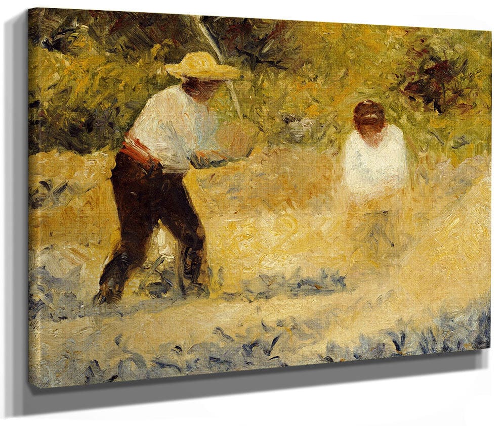 The Stone Heap By Georges Pierre Seurat