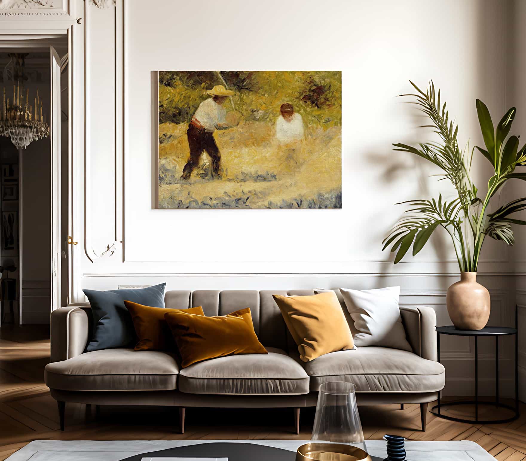 The Stone Heap By Georges Pierre Seurat - Image 3