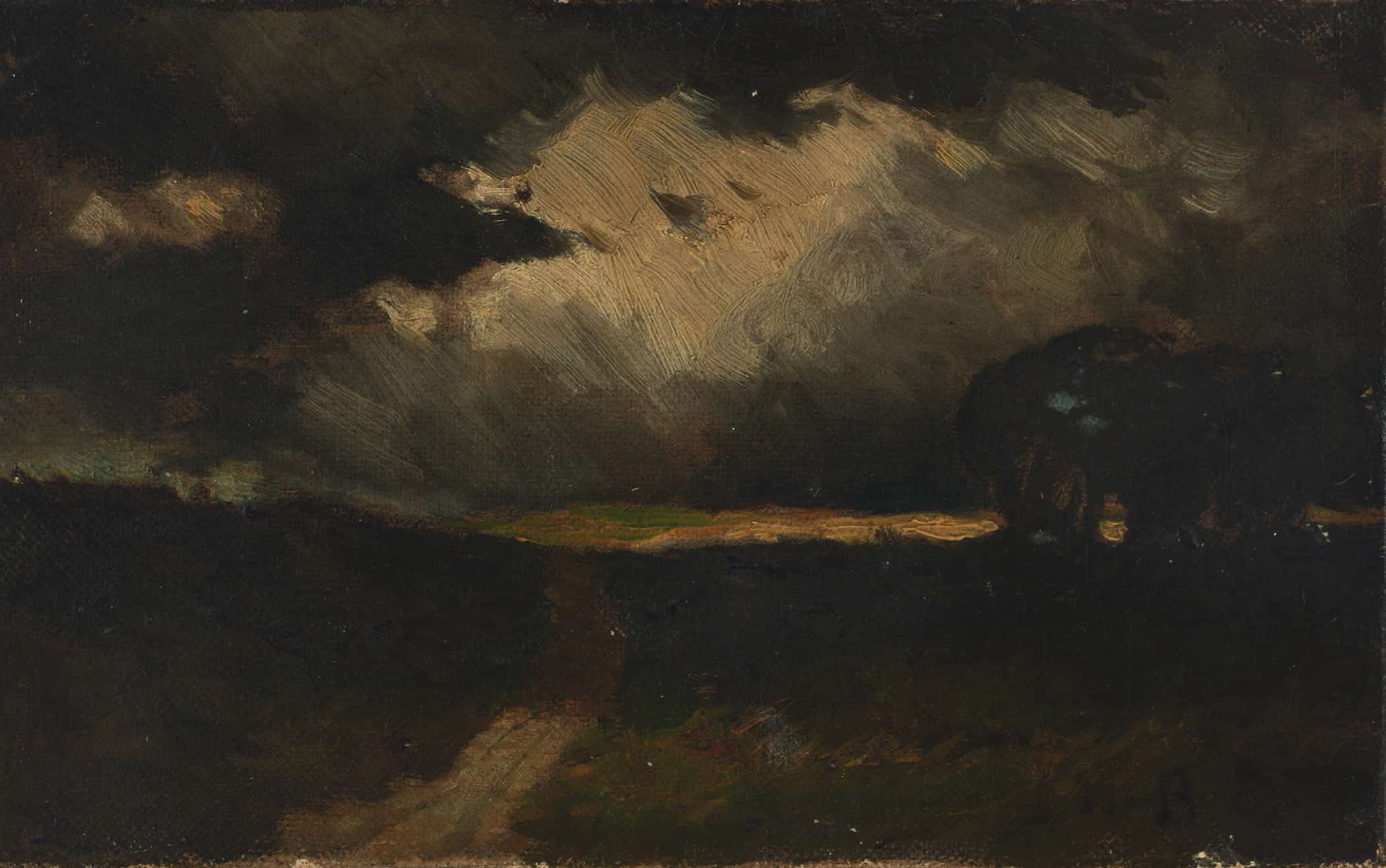 The Storm by Edward Mitchell Bannister - Image 2