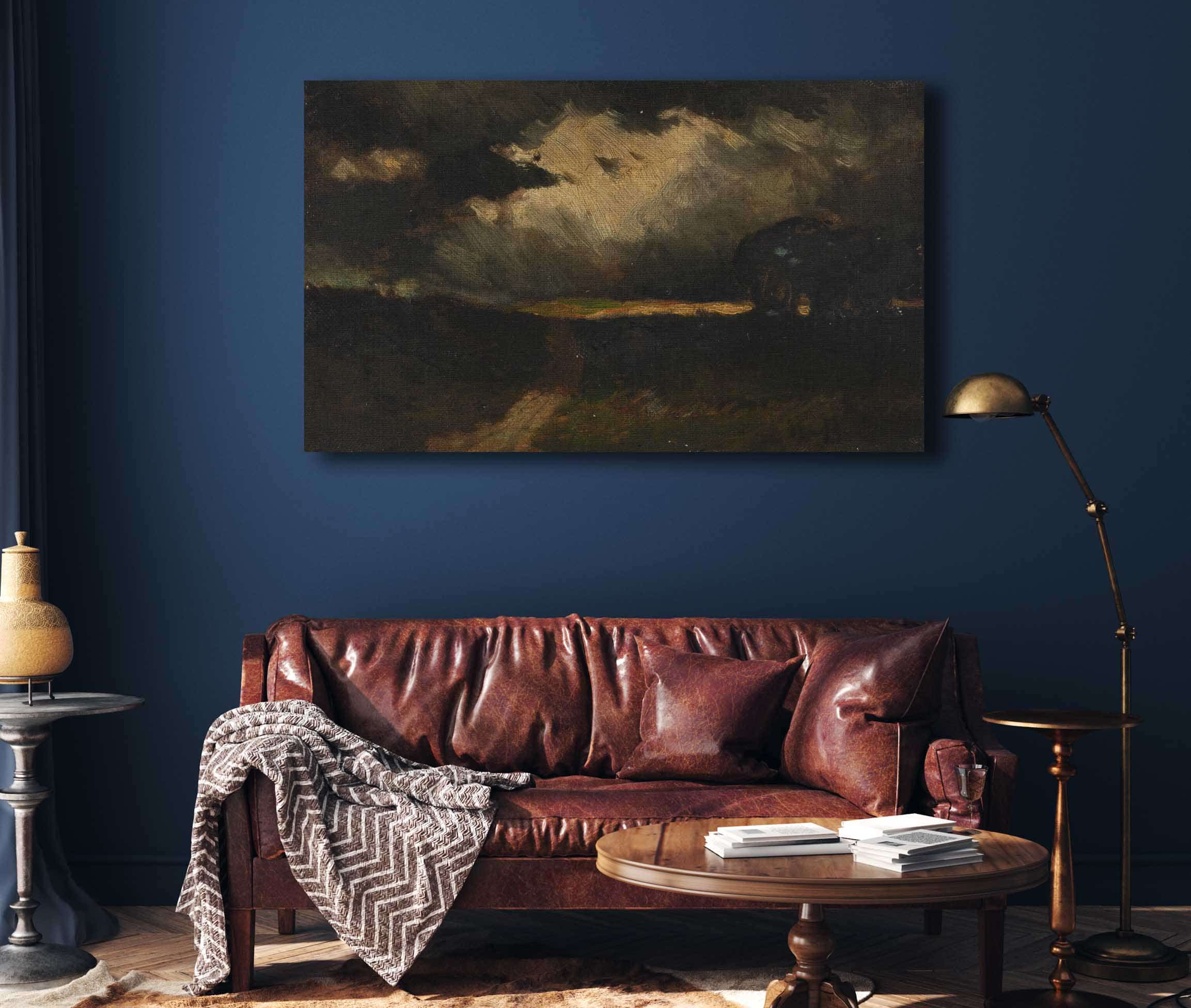 The Storm by Edward Mitchell Bannister - Image 4