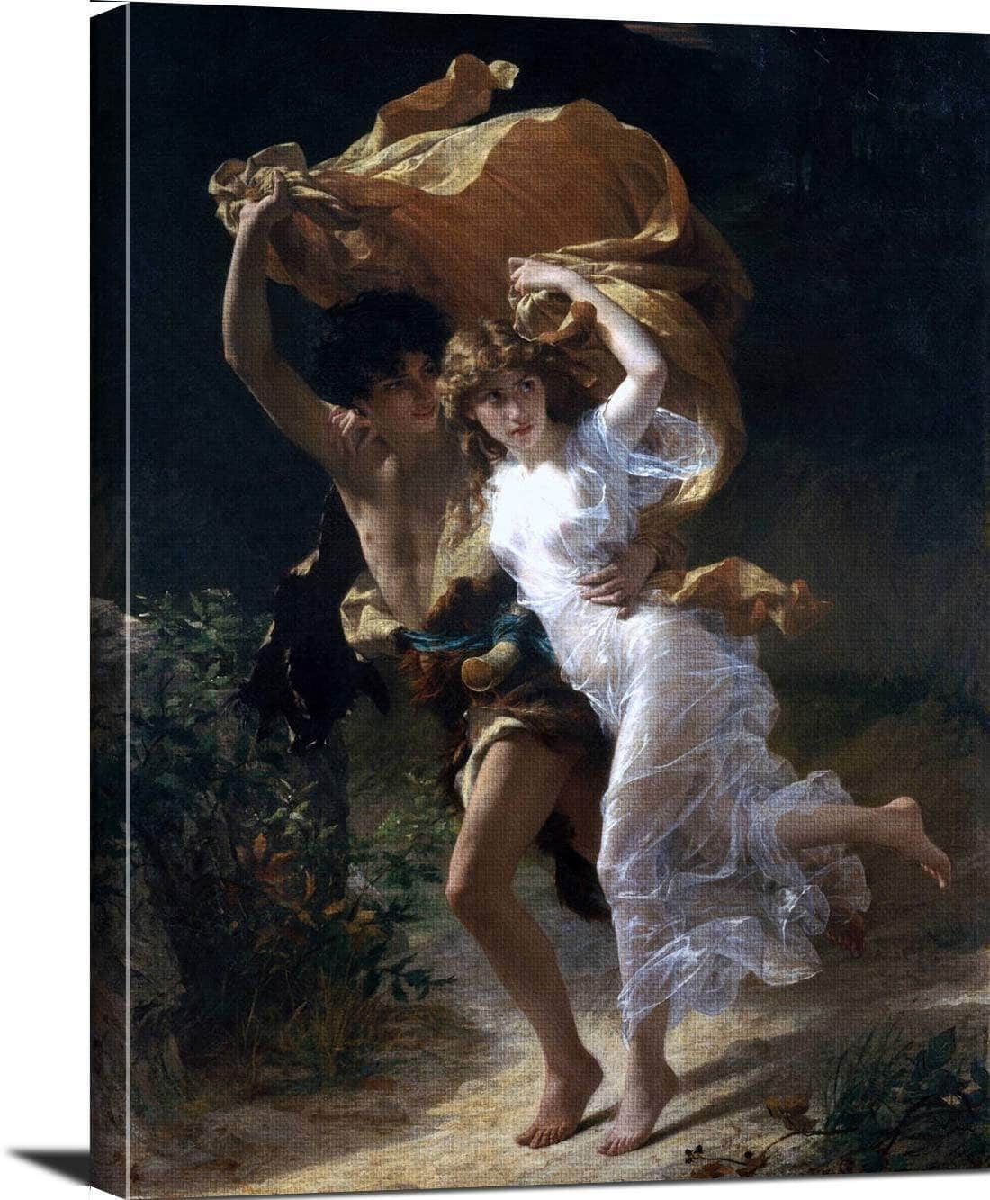The Storm 1880 by Pierre Auguste Cot - Image 3