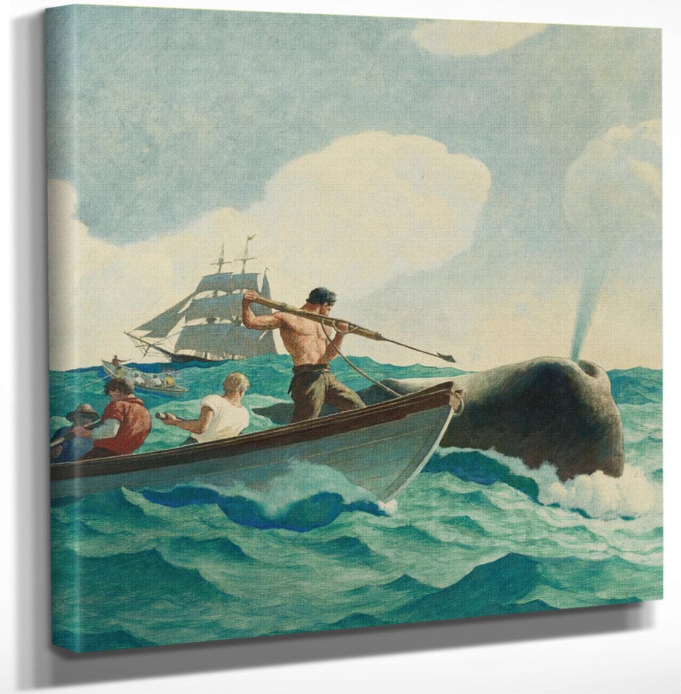 The Story Of Whaling By Nc Wyeth