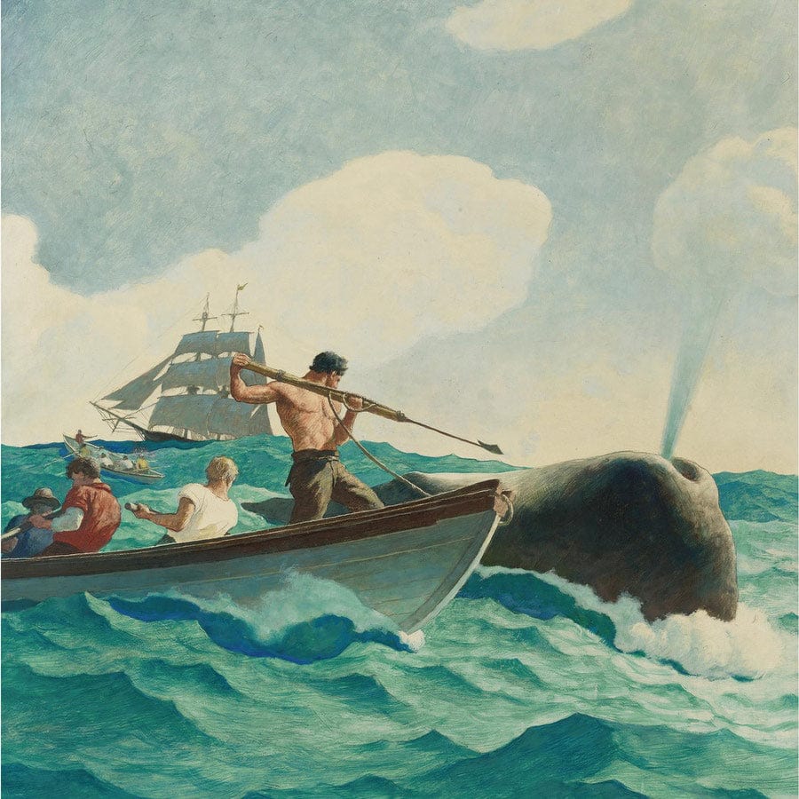 The Story Of Whaling By Nc Wyeth - Image 5