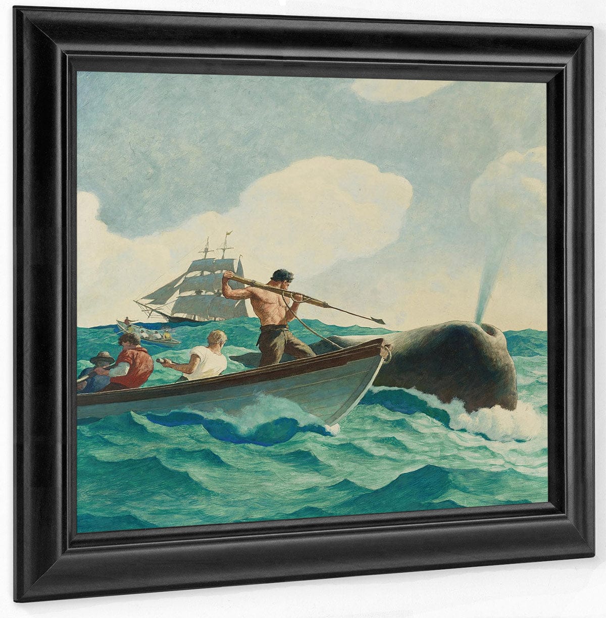 The Story Of Whaling By Nc Wyeth - Image 6