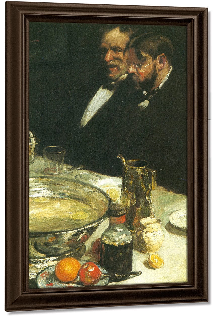 The Story The Dinner Pleasures Of The Table 1898 1899 By Charles Webster Hawthorne - Image 5
