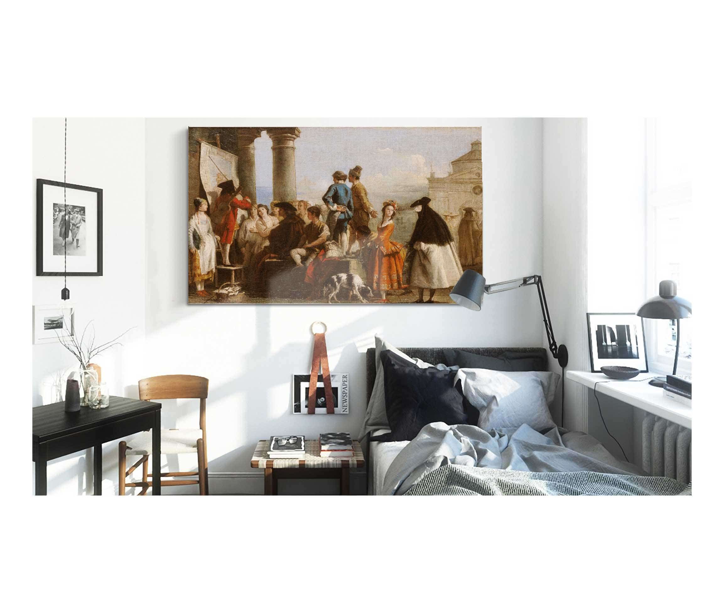 The Storyteller by Giovanni Domenico Tiepolo - Image 3