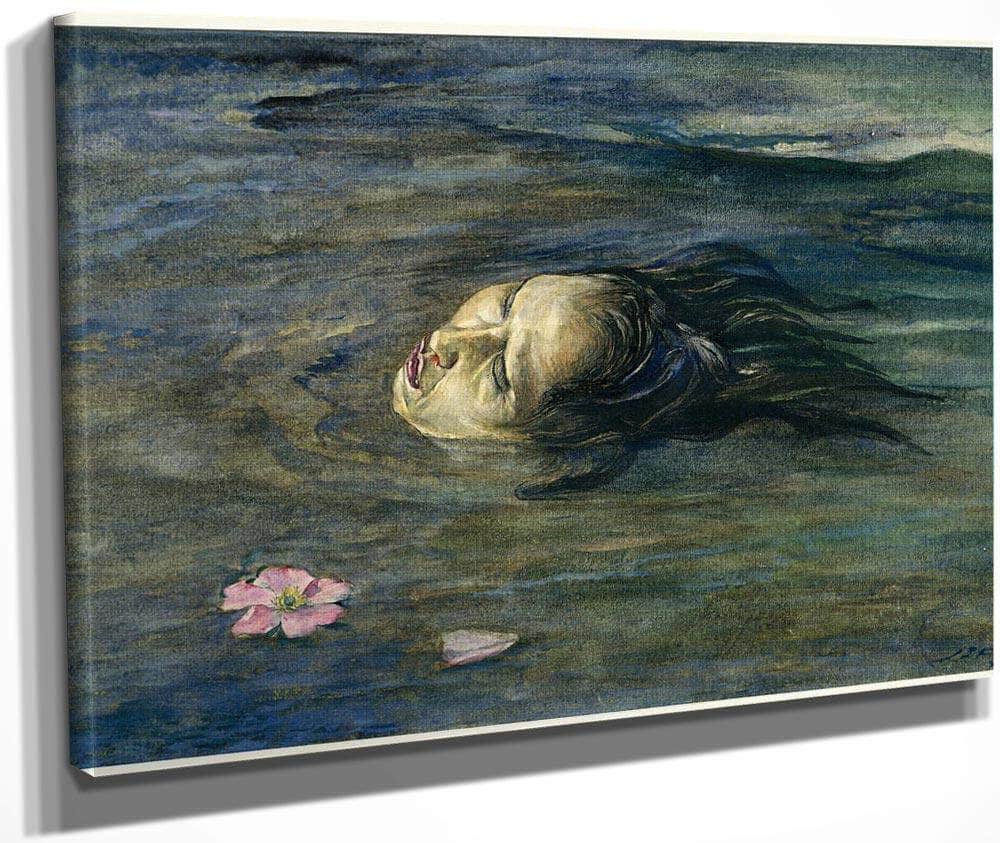 The Strange Thing Little Kiosai Saw In The River By John La Farge