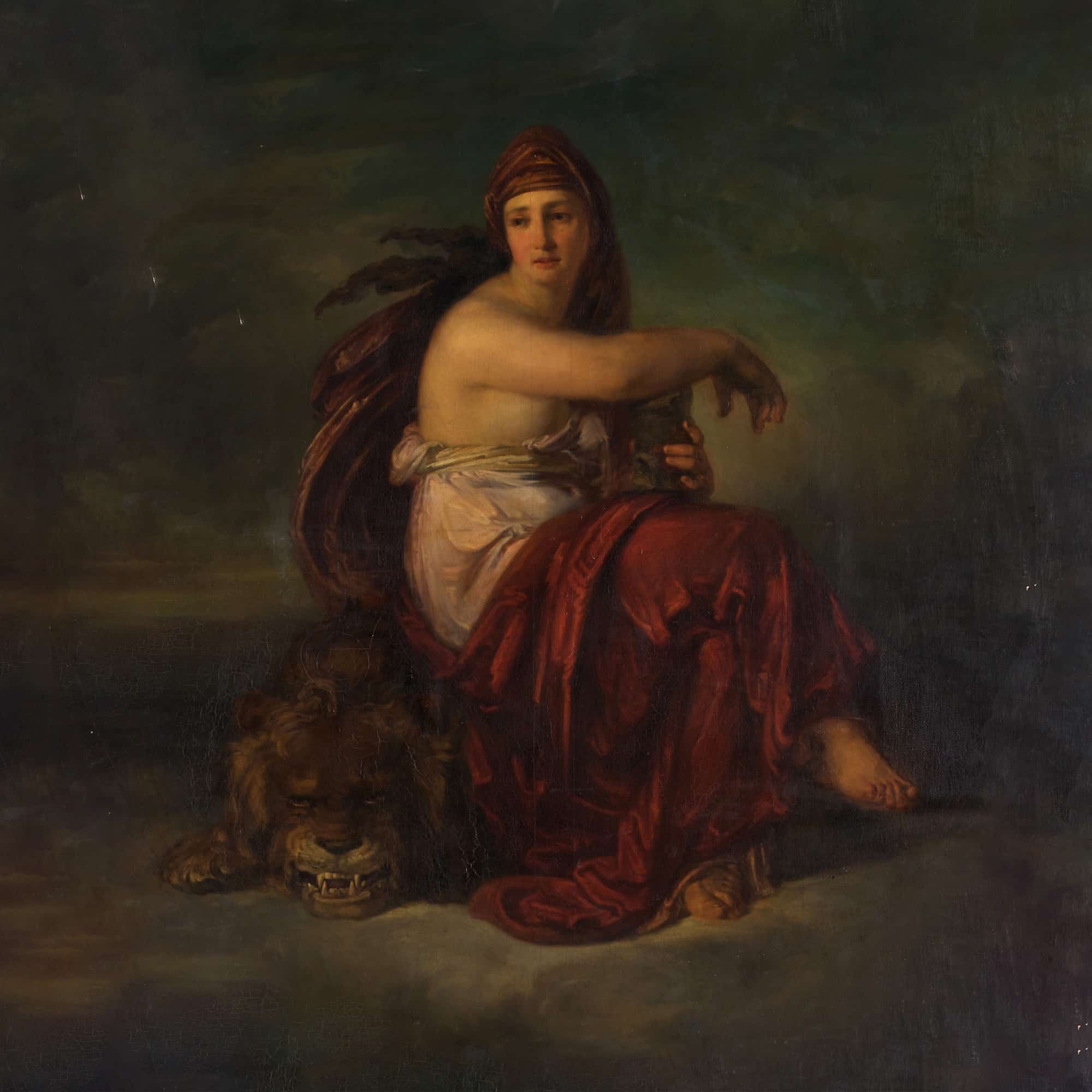 The Strength by Friedrich Von Amerling - Image 4