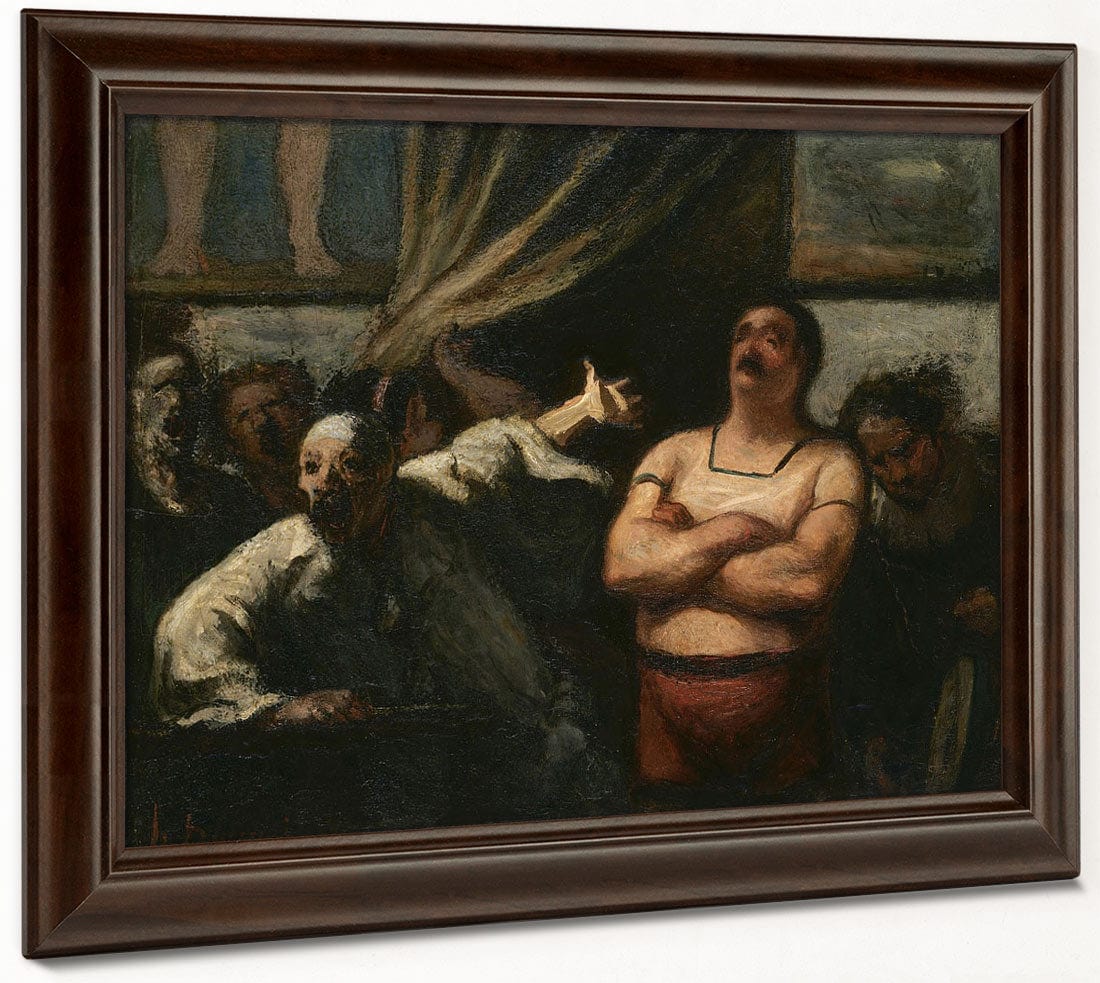 The Strong Man By Honore Daumier - Image 6
