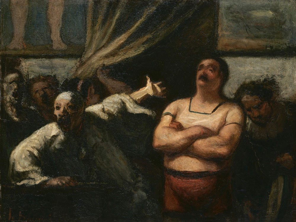 The Strong Man By Honore Daumier - Image 7