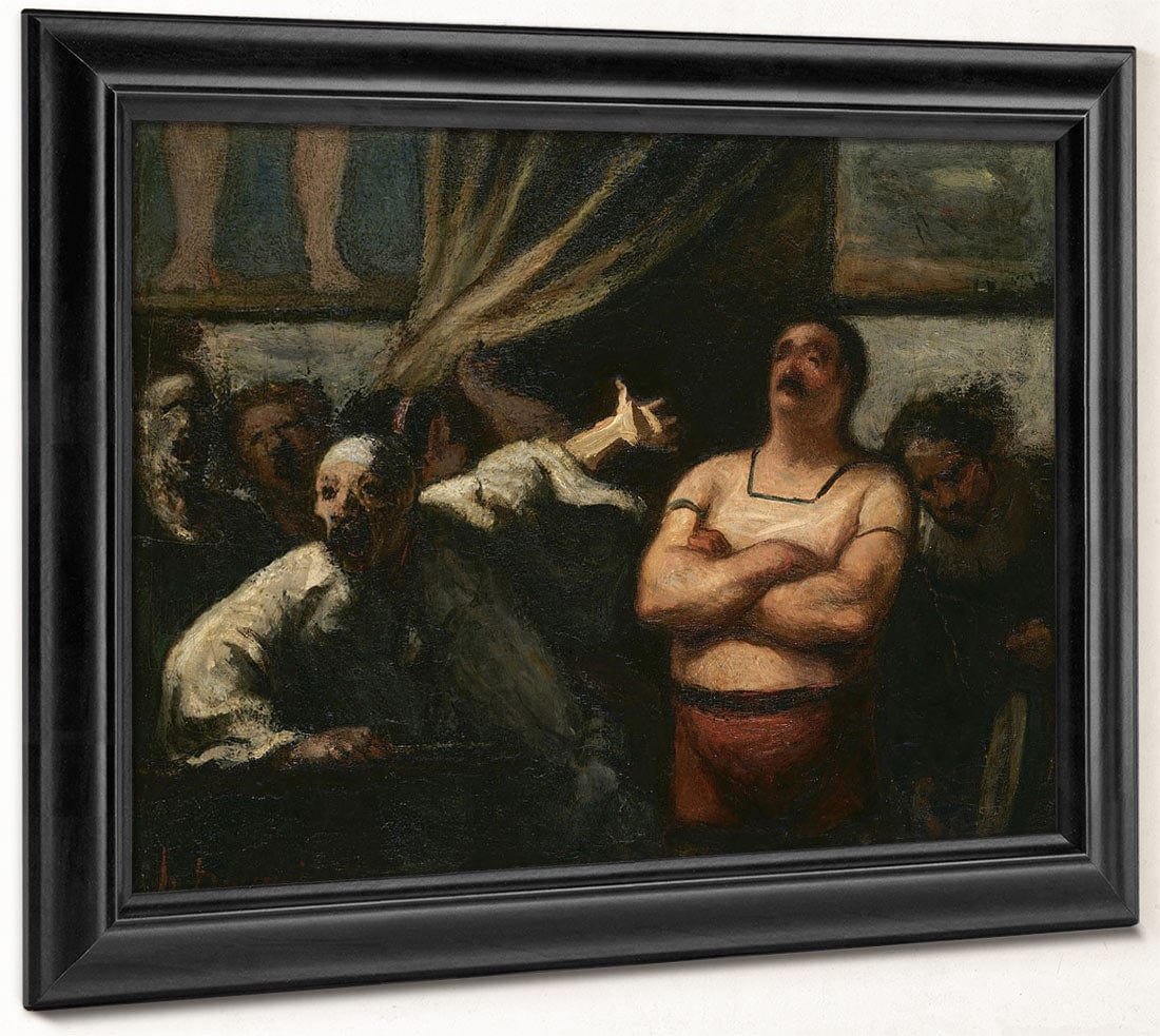 The Strong Man By Honore Daumier - Image 8