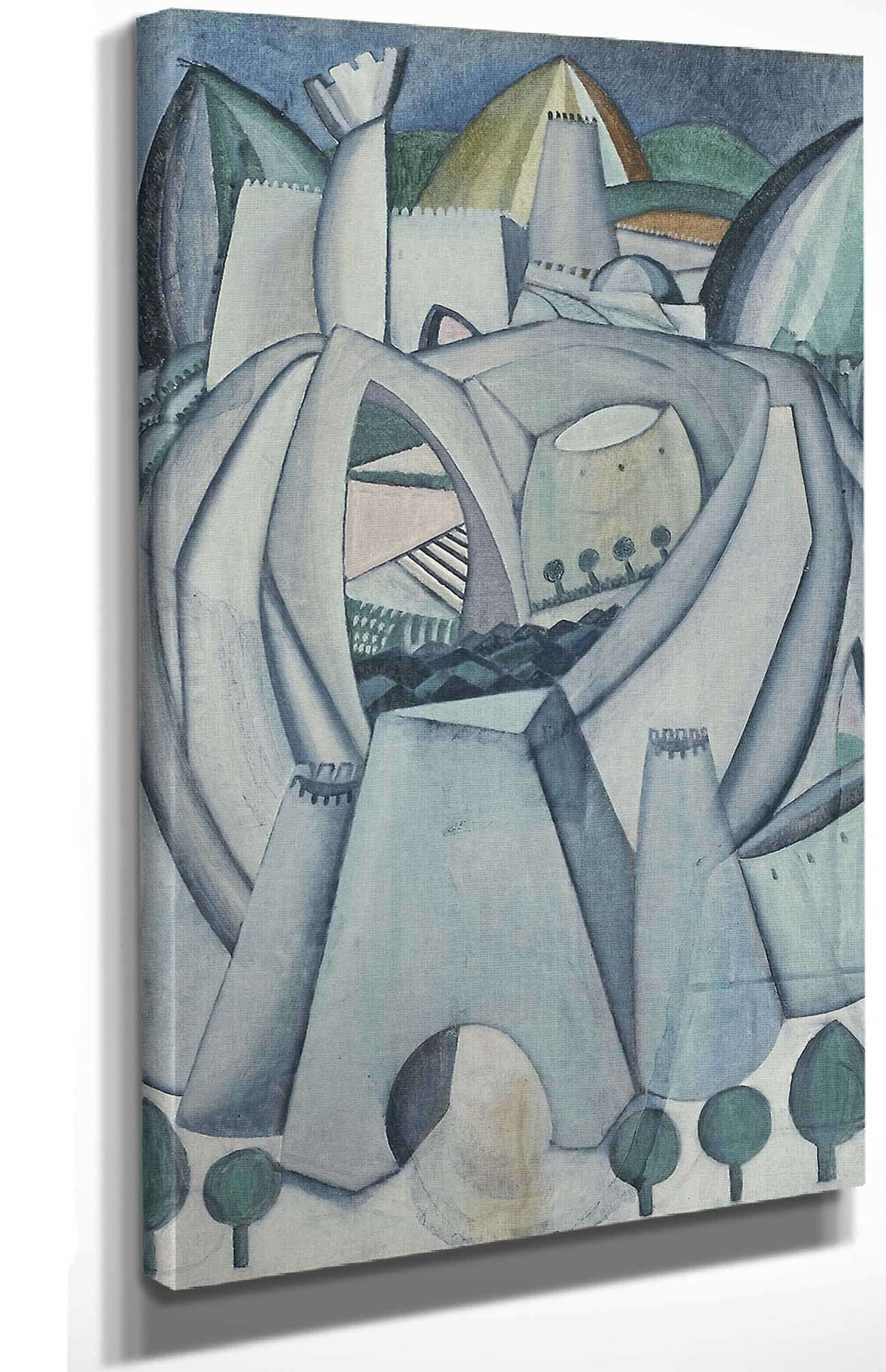 The Stronghold by Amadeo De Souza Cardoso - Image 4