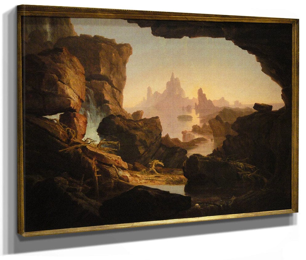 The Subsiding Of The Waters Of The Deluge 1829 By Thomas Cole By Thomas Cole