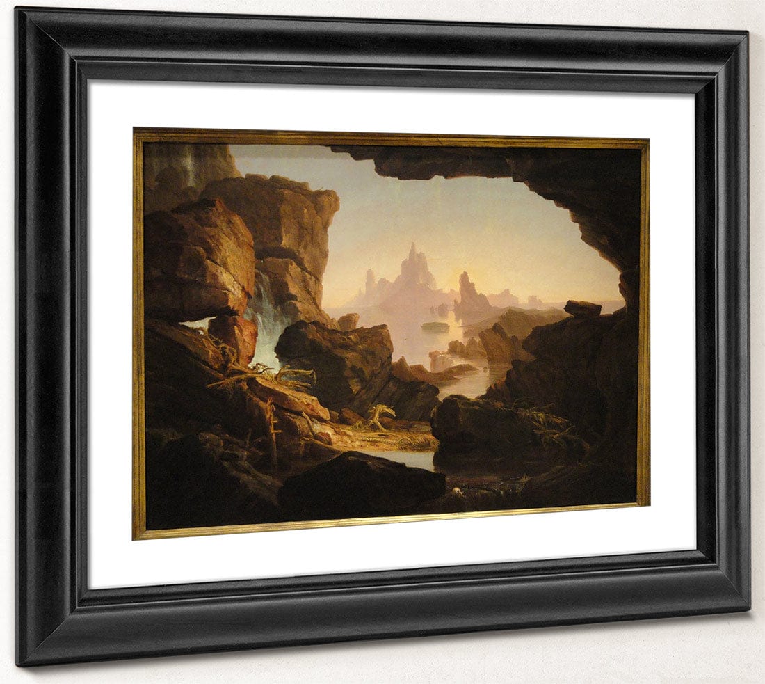 The Subsiding Of The Waters Of The Deluge 1829 By Thomas Cole By Thomas Cole - Image 2