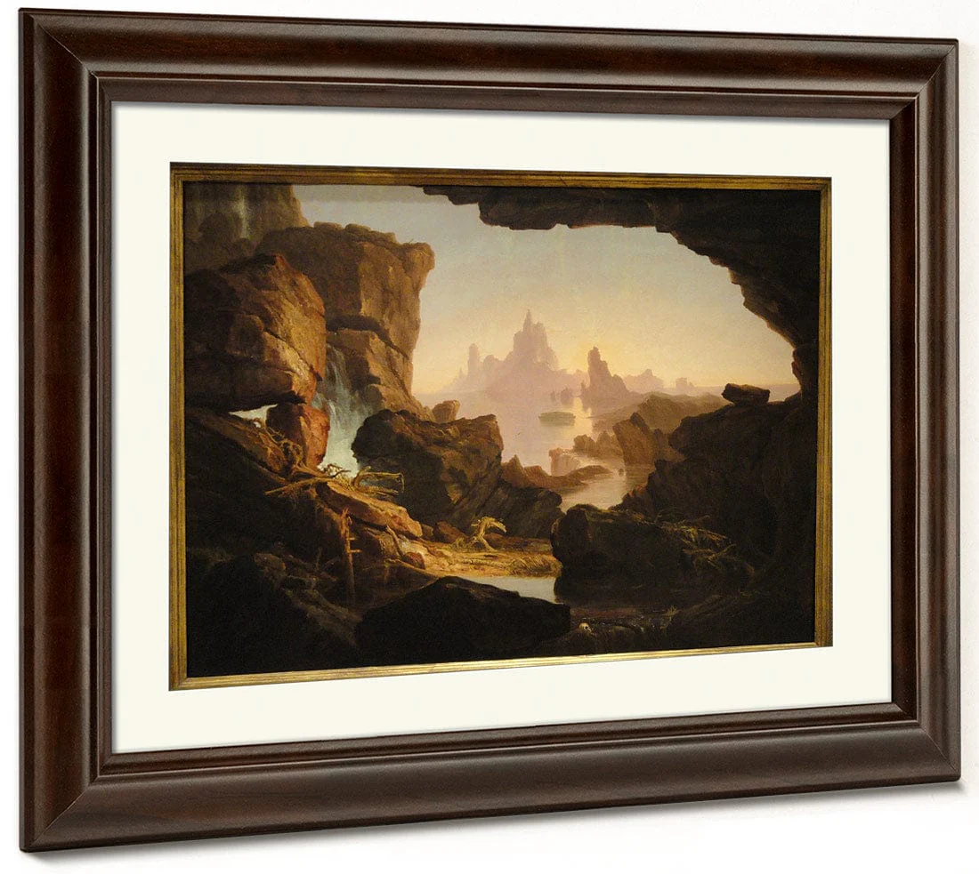 The Subsiding Of The Waters Of The Deluge 1829 By Thomas Cole By Thomas Cole - Image 3