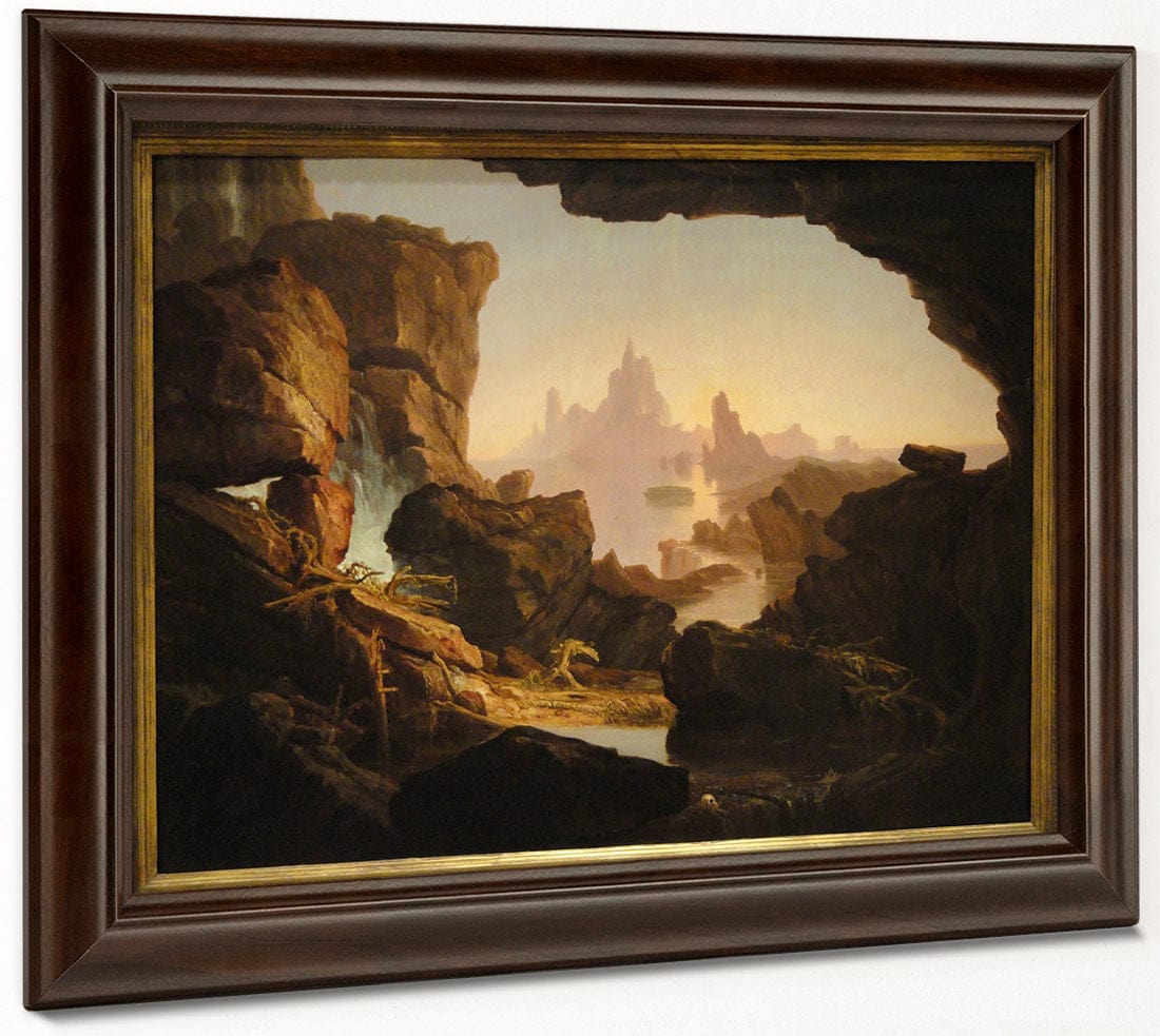 The Subsiding Of The Waters Of The Deluge 1829 By Thomas Cole By Thomas Cole - Image 4