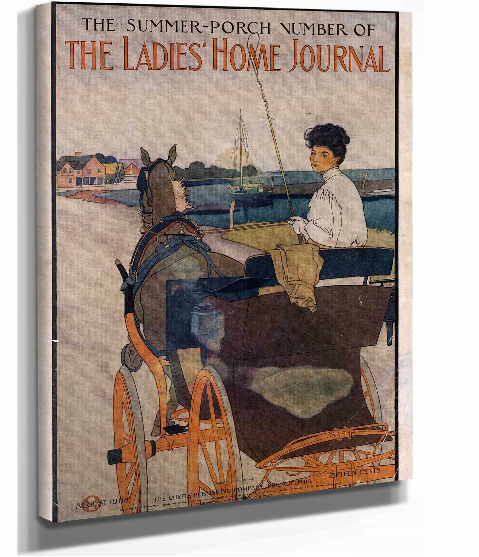 The Summer Porch Number Of The Ladies Home Journal by Edward Penfield - Image 2