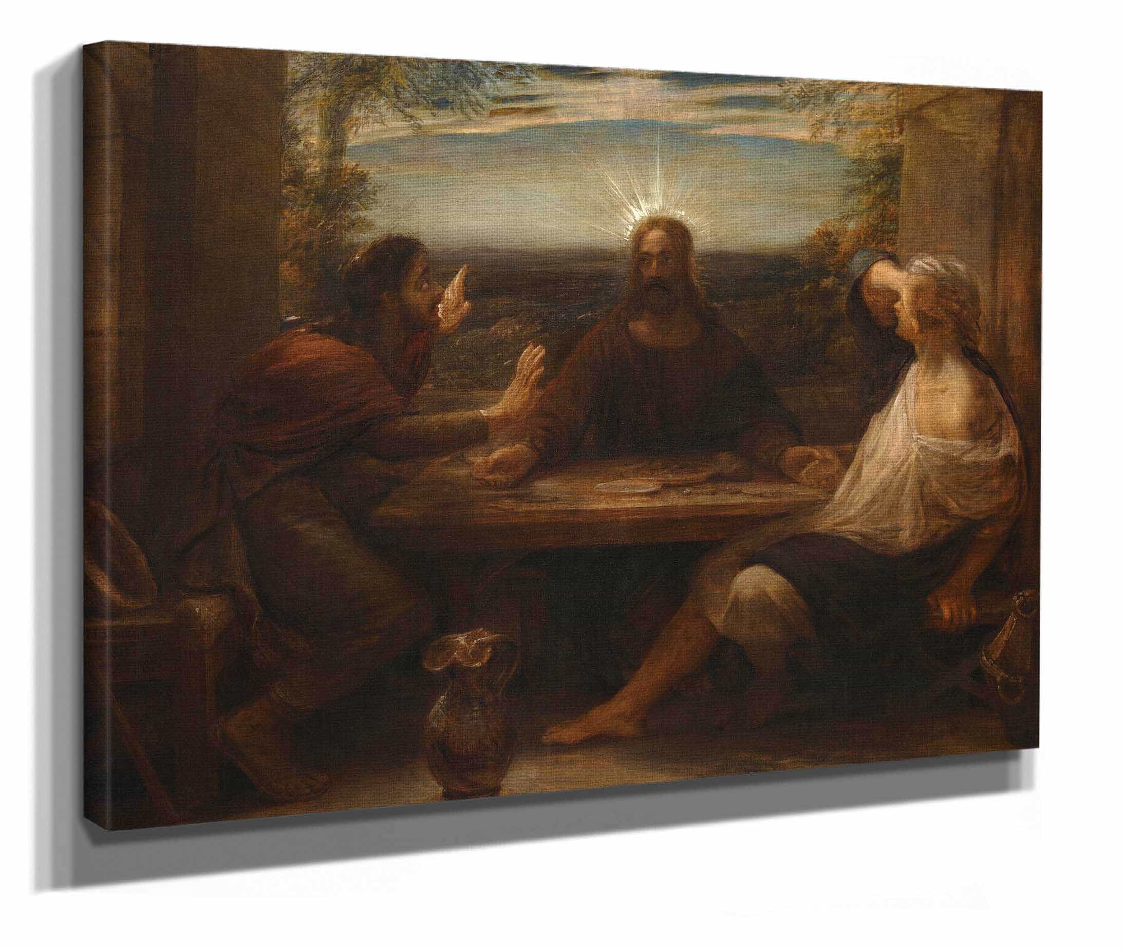 The Supper At Emmaus by John Linnell - Image 2