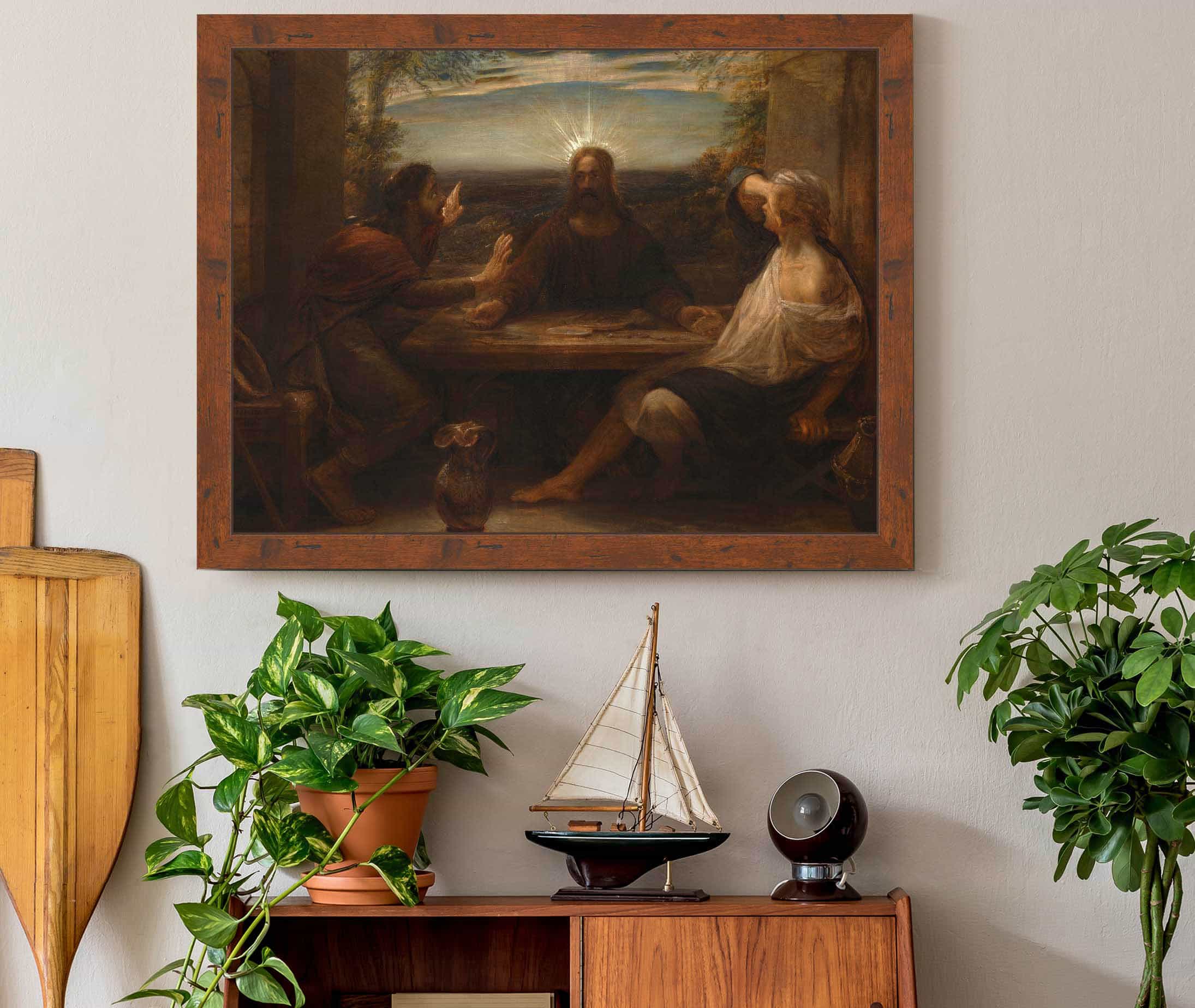 The Supper At Emmaus by John Linnell - Image 3