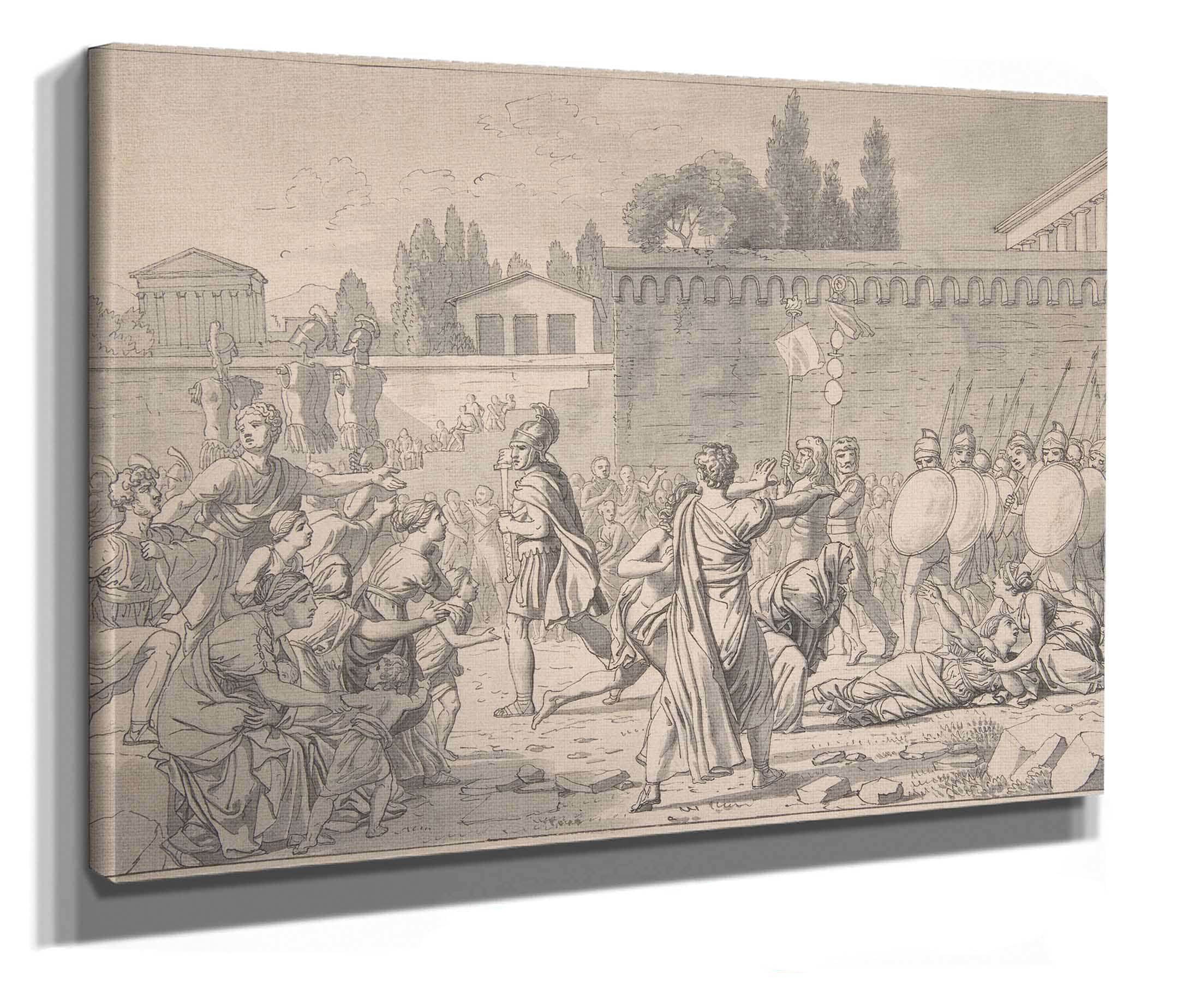 The Surviving Horatian by Christoffer Wilhelm Eckersberg - Image 2