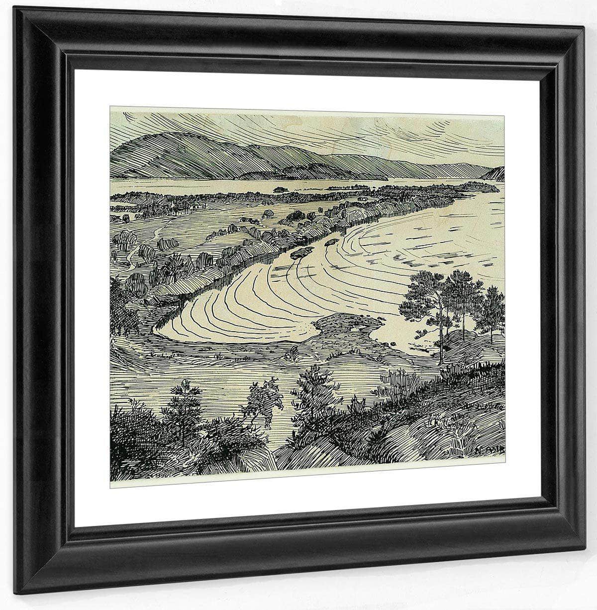 The Svanøy Bay (Also Known As Svanøybukten) 1 By Nicolai Astrup - Image 2